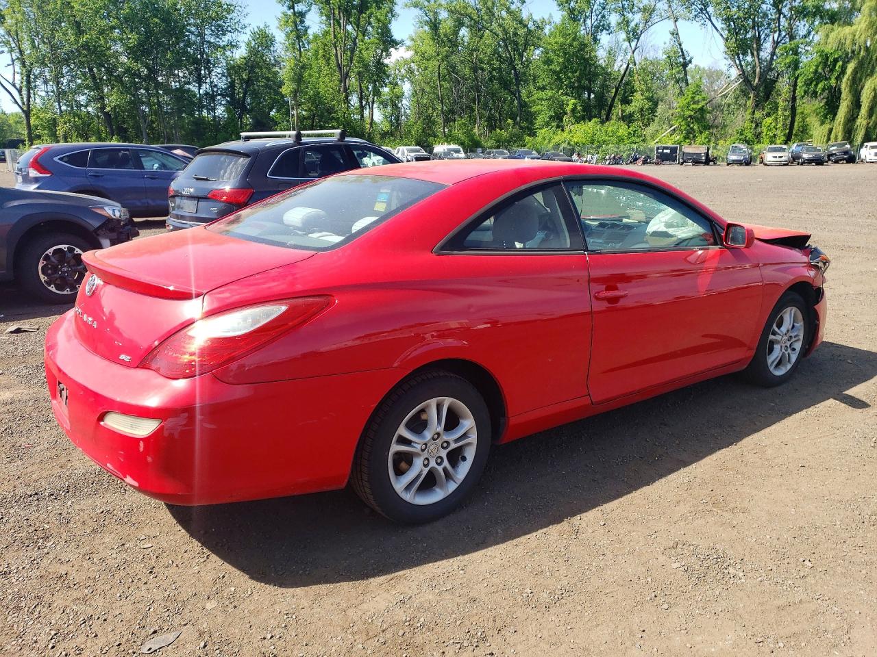 2007 Toyota Camry Solara Se Red vin: 4T1CE30P27U753766