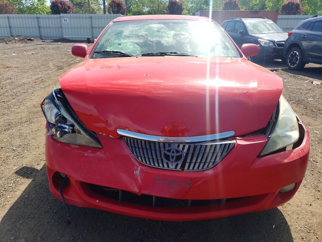 2007 Toyota Camry Solara Se Red vin: 4T1CE30P27U753766