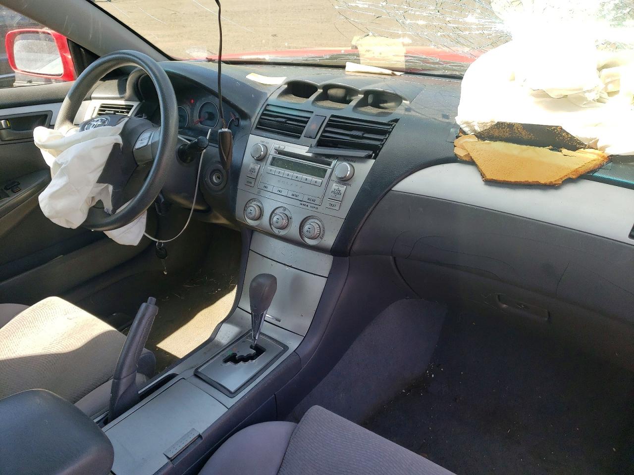 2007 Toyota Camry Solara Se Red vin: 4T1CE30P27U753766