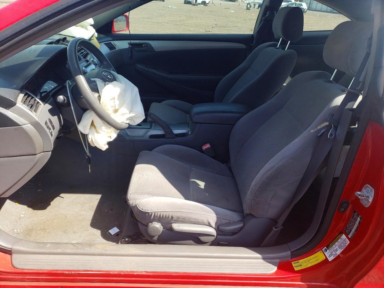 2007 Toyota Camry Solara Se Red vin: 4T1CE30P27U753766