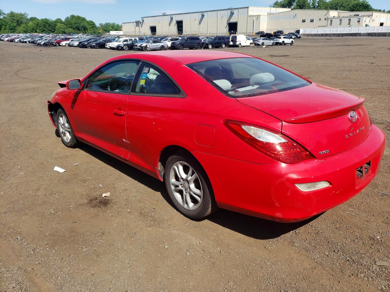 2007 Toyota Camry Solara Se Red vin: 4T1CE30P27U753766