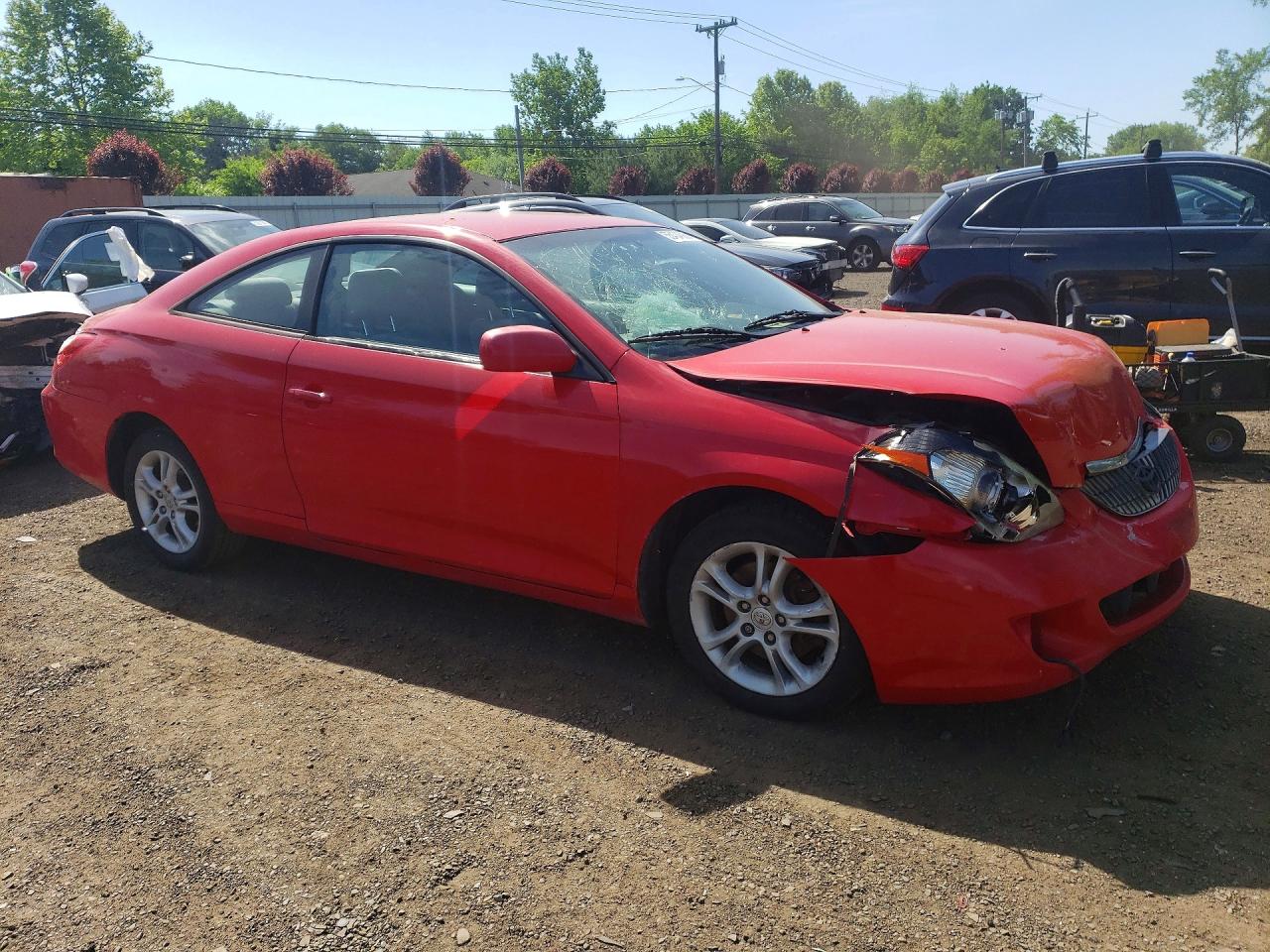 2007 Toyota Camry Solara Se Red vin: 4T1CE30P27U753766