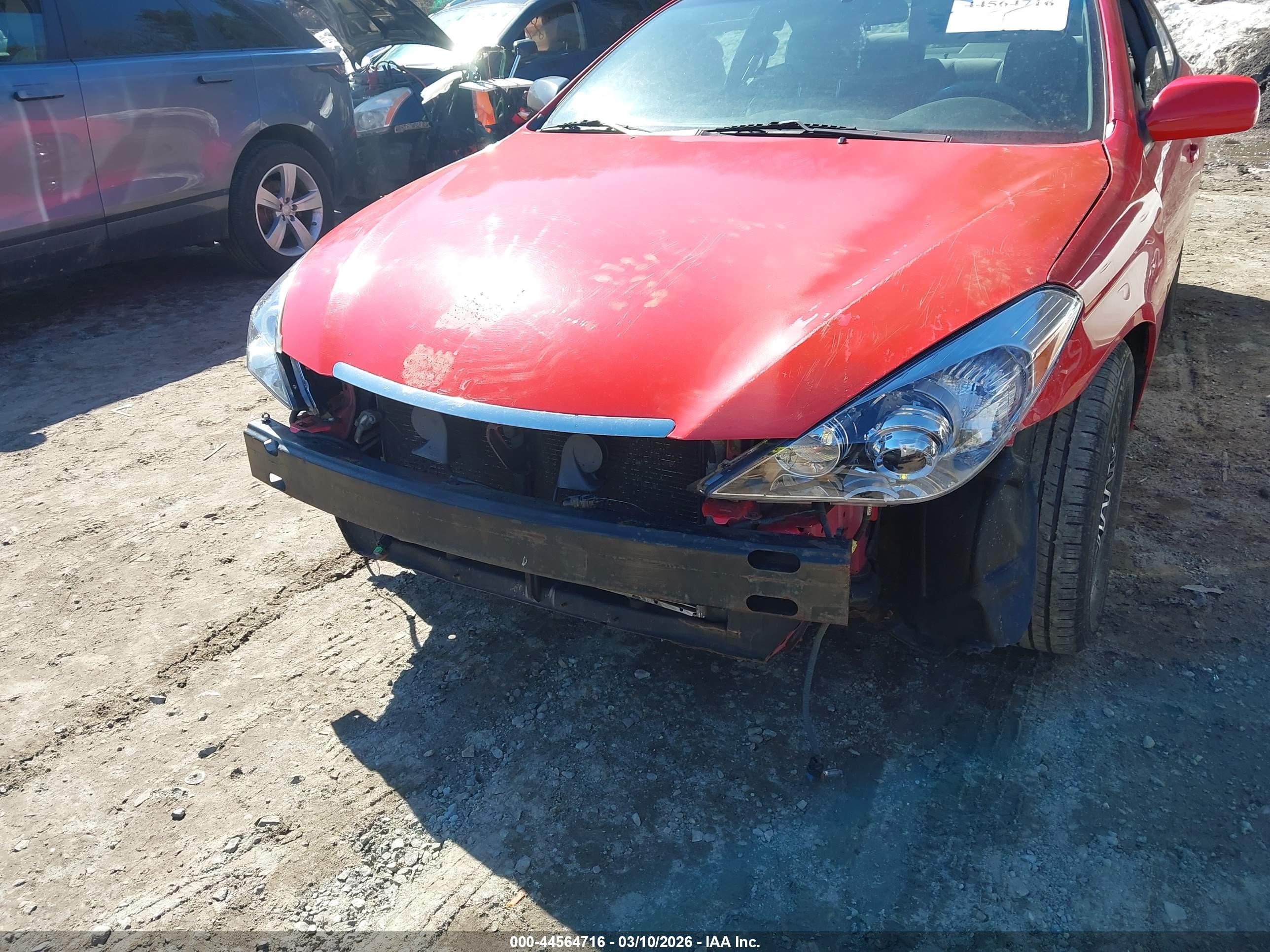 2007 Toyota Camry Solara Se Красный vin: 4T1CE30P27U760913