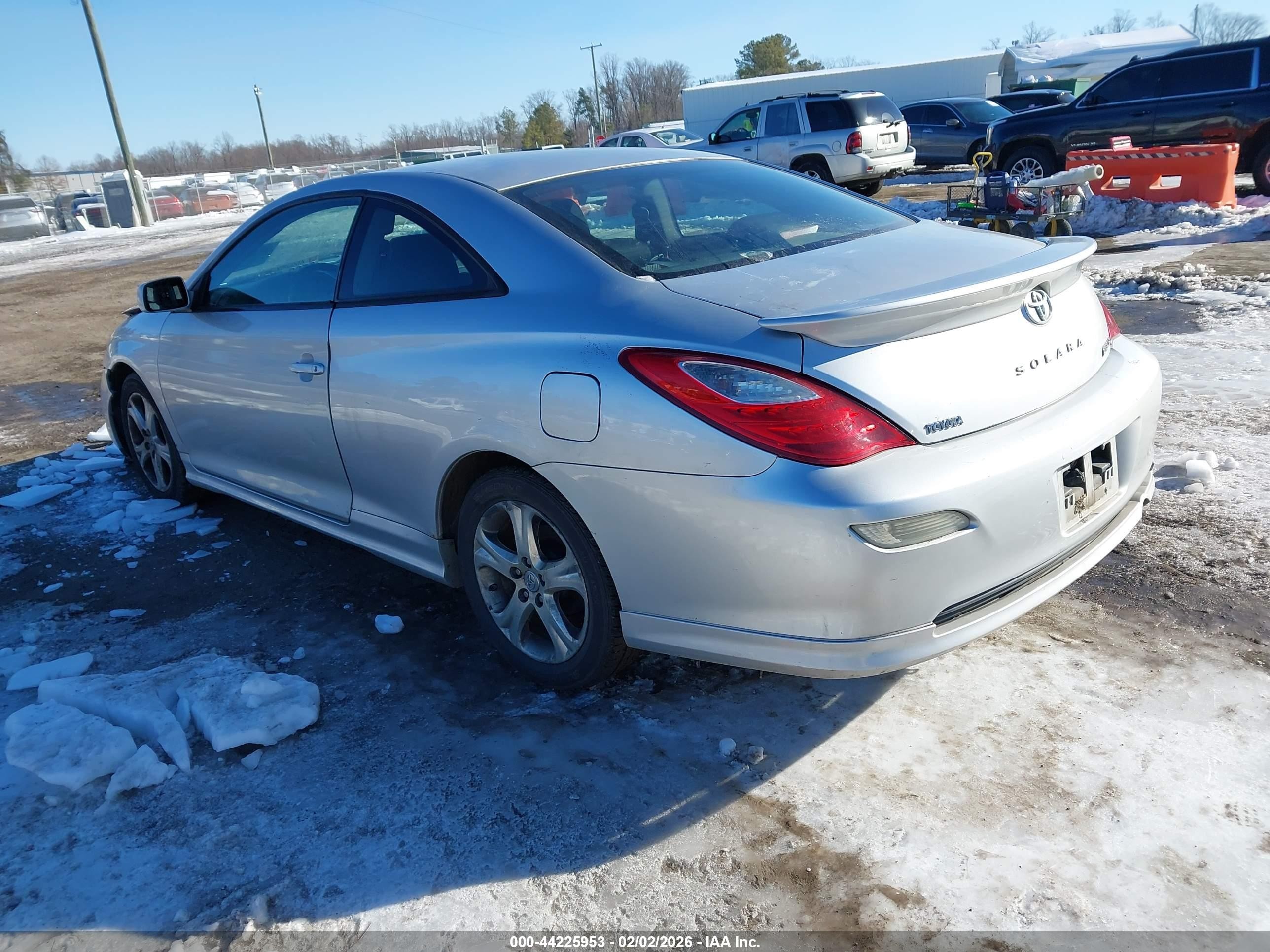 2008 Toyota Camry Solara Sport Серебряный vin: 4T1CE30P28U762033