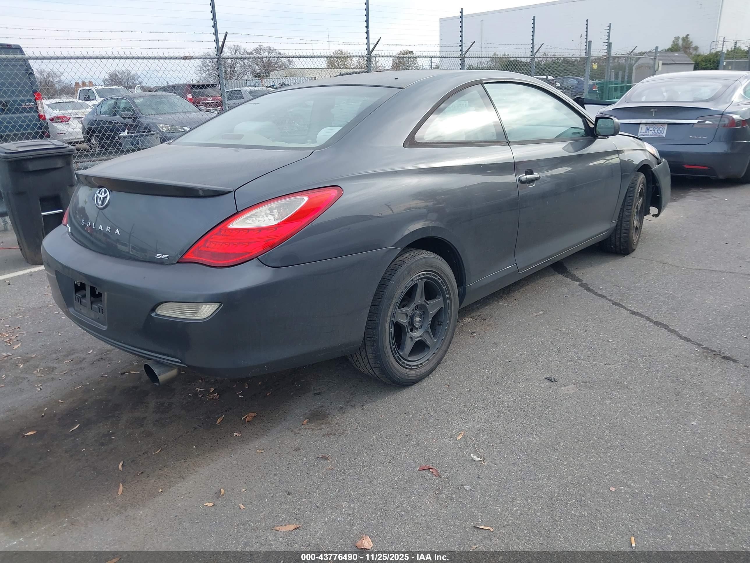 2008 Toyota Camry Solara Se Gray vin: 4T1CE30P28U762582
