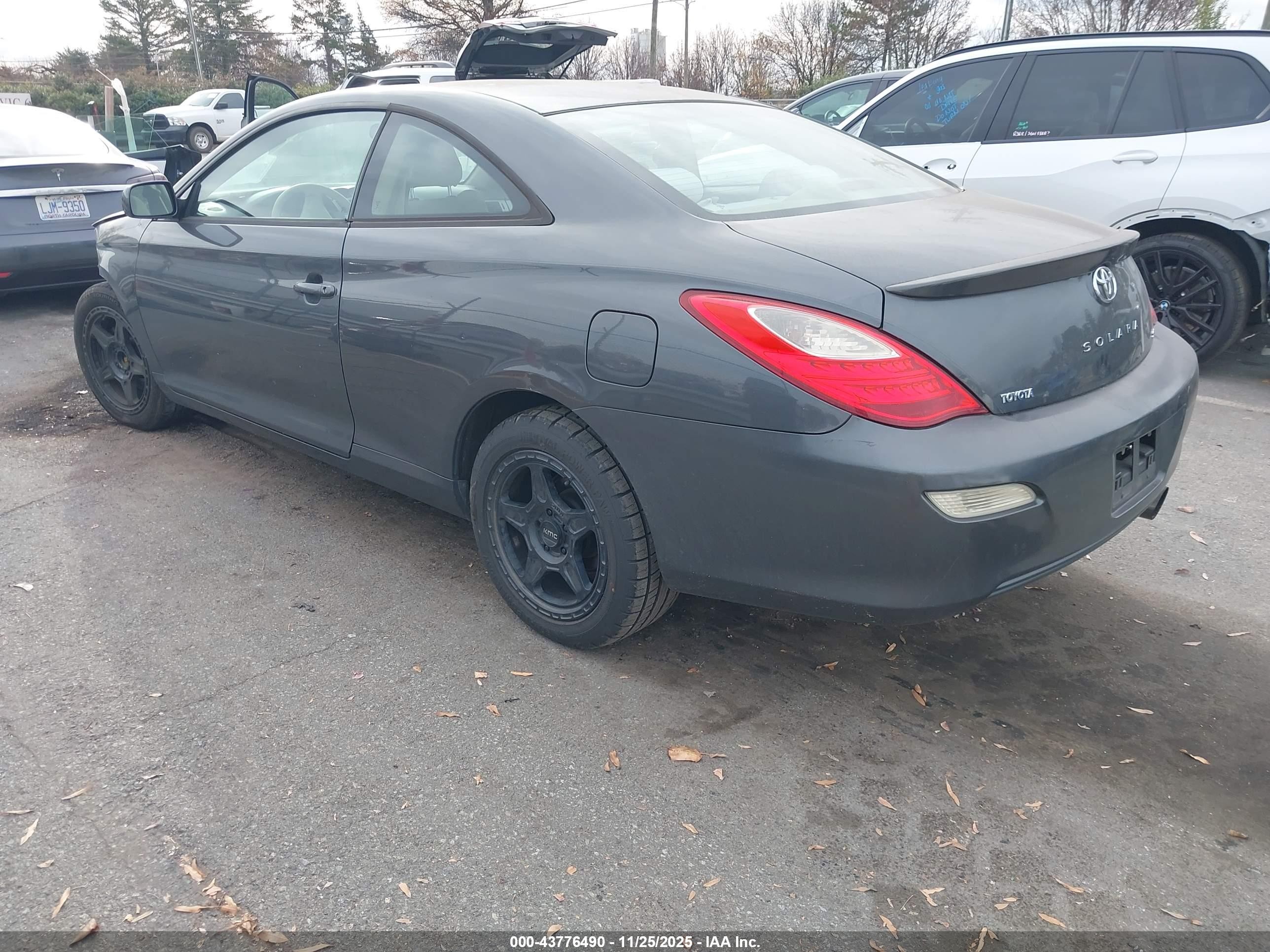 2008 Toyota Camry Solara Se Gray vin: 4T1CE30P28U762582
