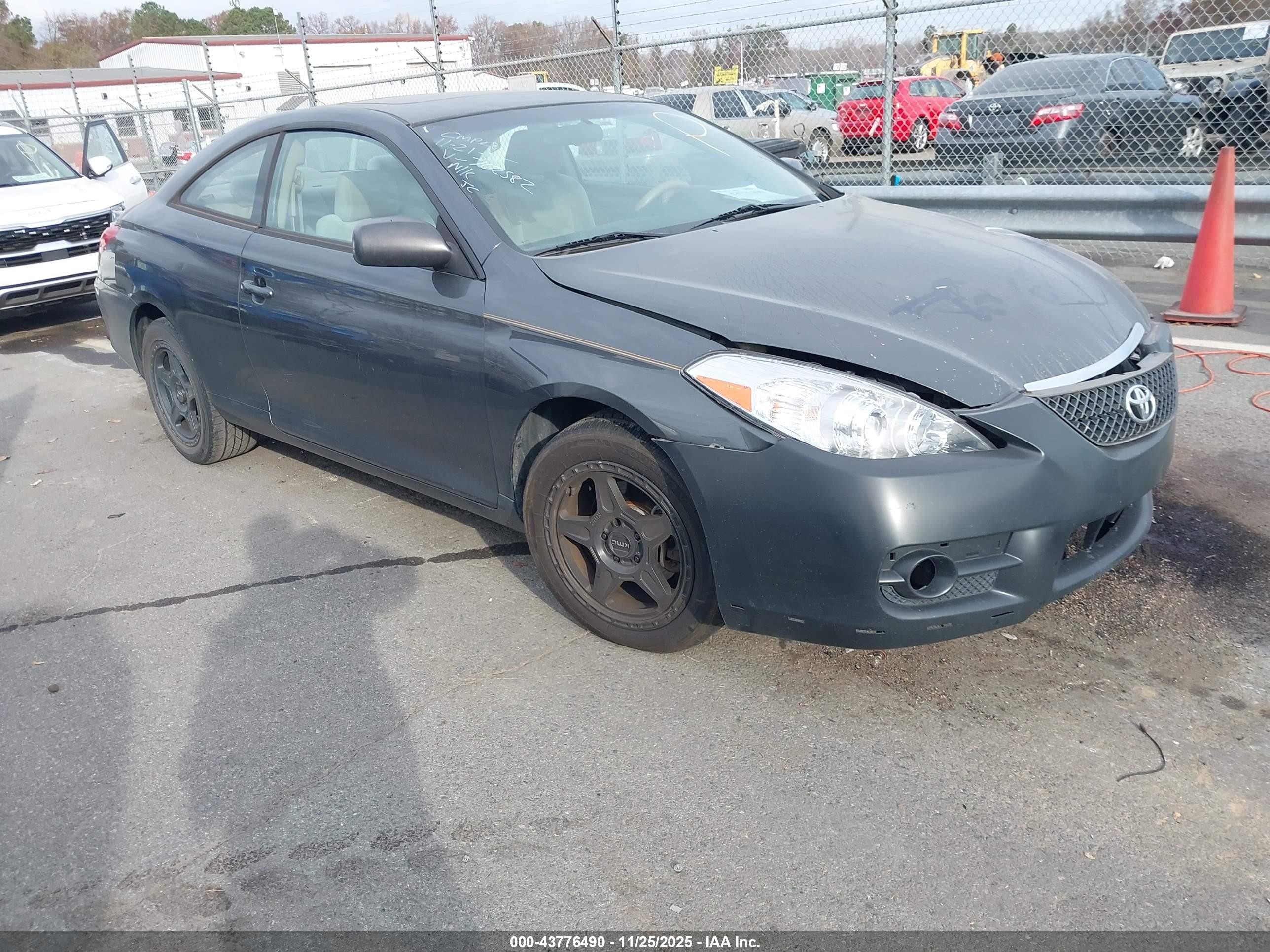 2008 Toyota Camry Solara Se Gray vin: 4T1CE30P28U762582