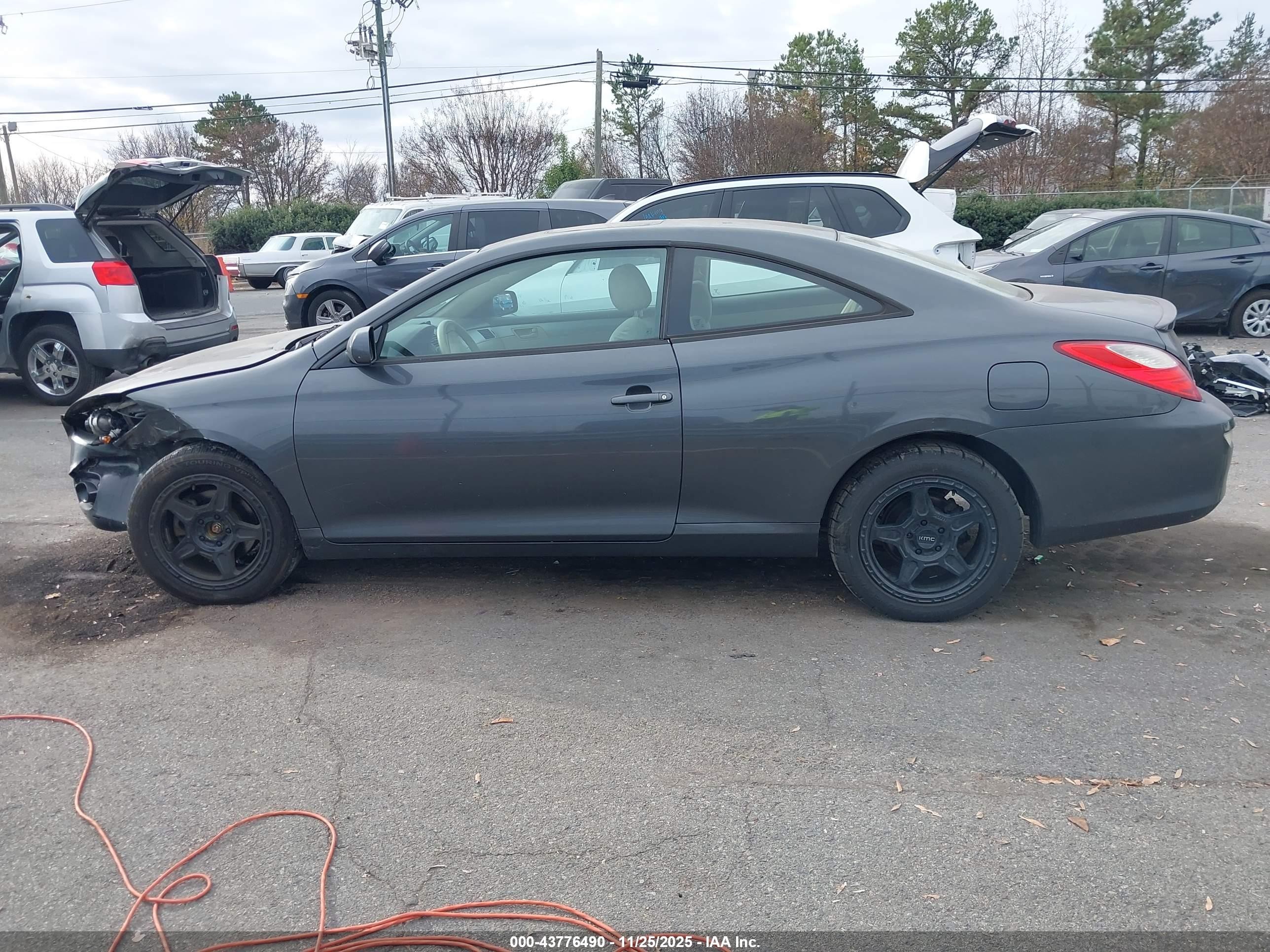 2008 Toyota Camry Solara Se Gray vin: 4T1CE30P28U762582