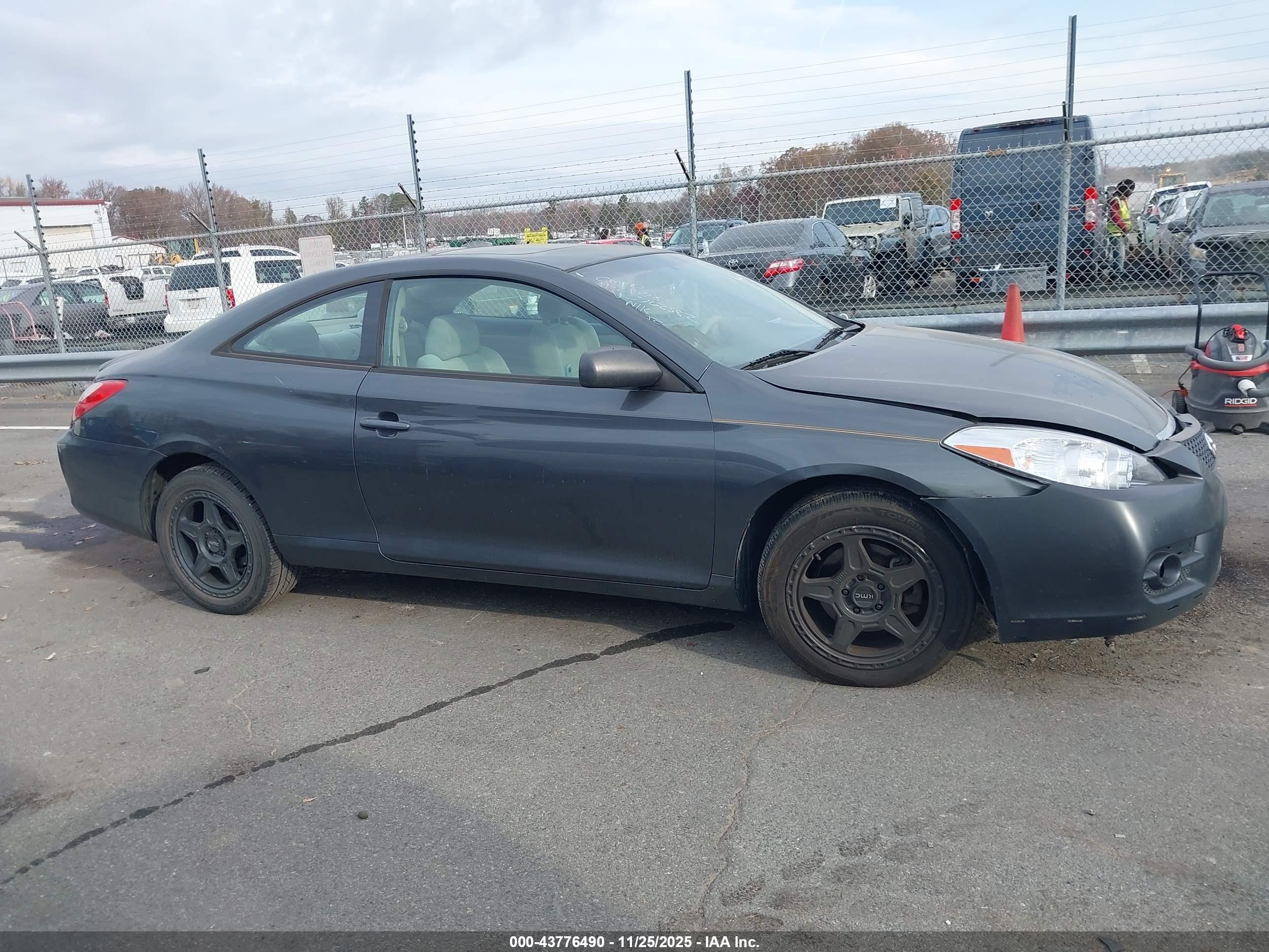 2008 Toyota Camry Solara Se Gray vin: 4T1CE30P28U762582