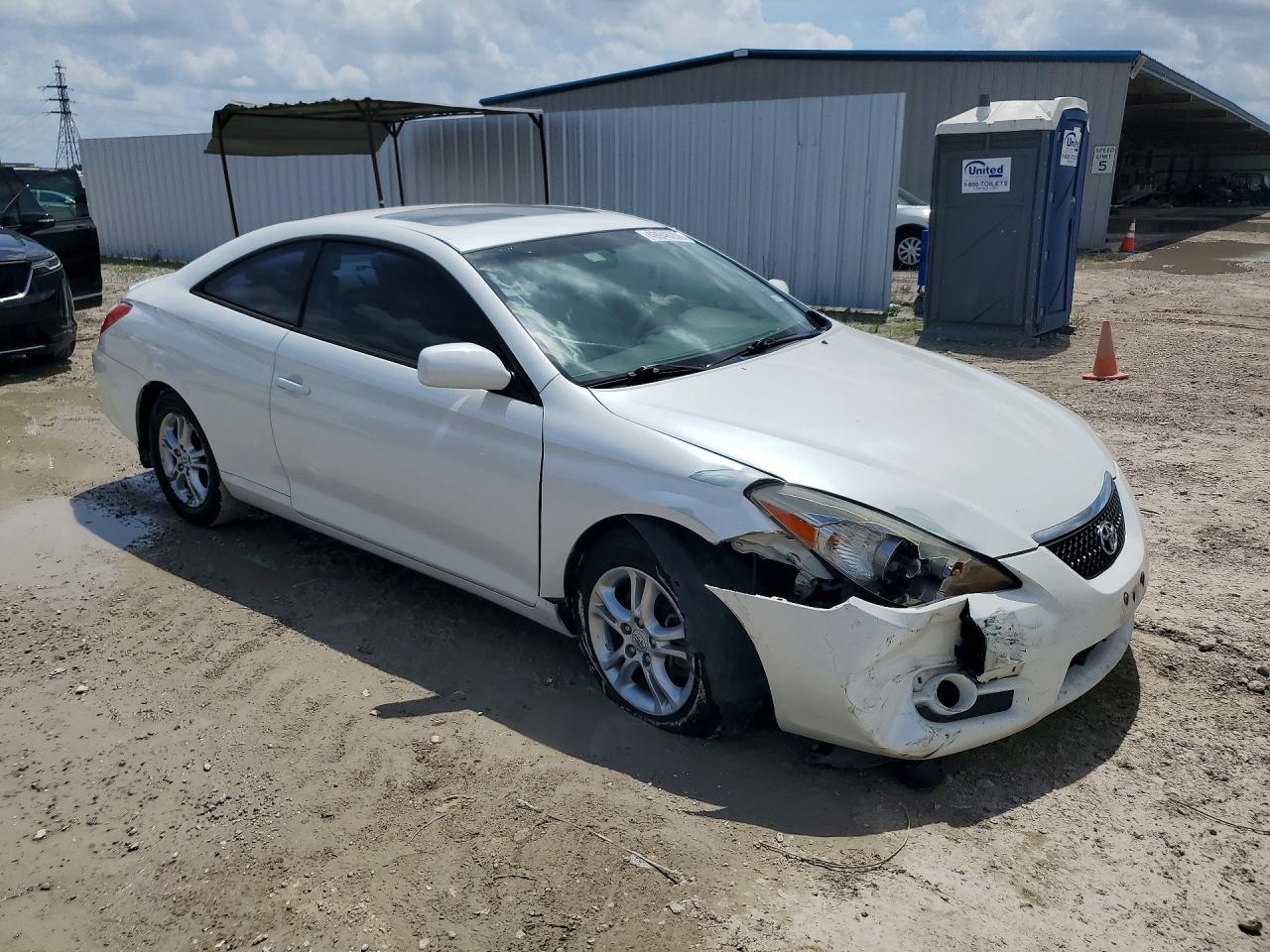 2008 Toyota Camry Solara Se White vin: 4T1CE30P28U765711