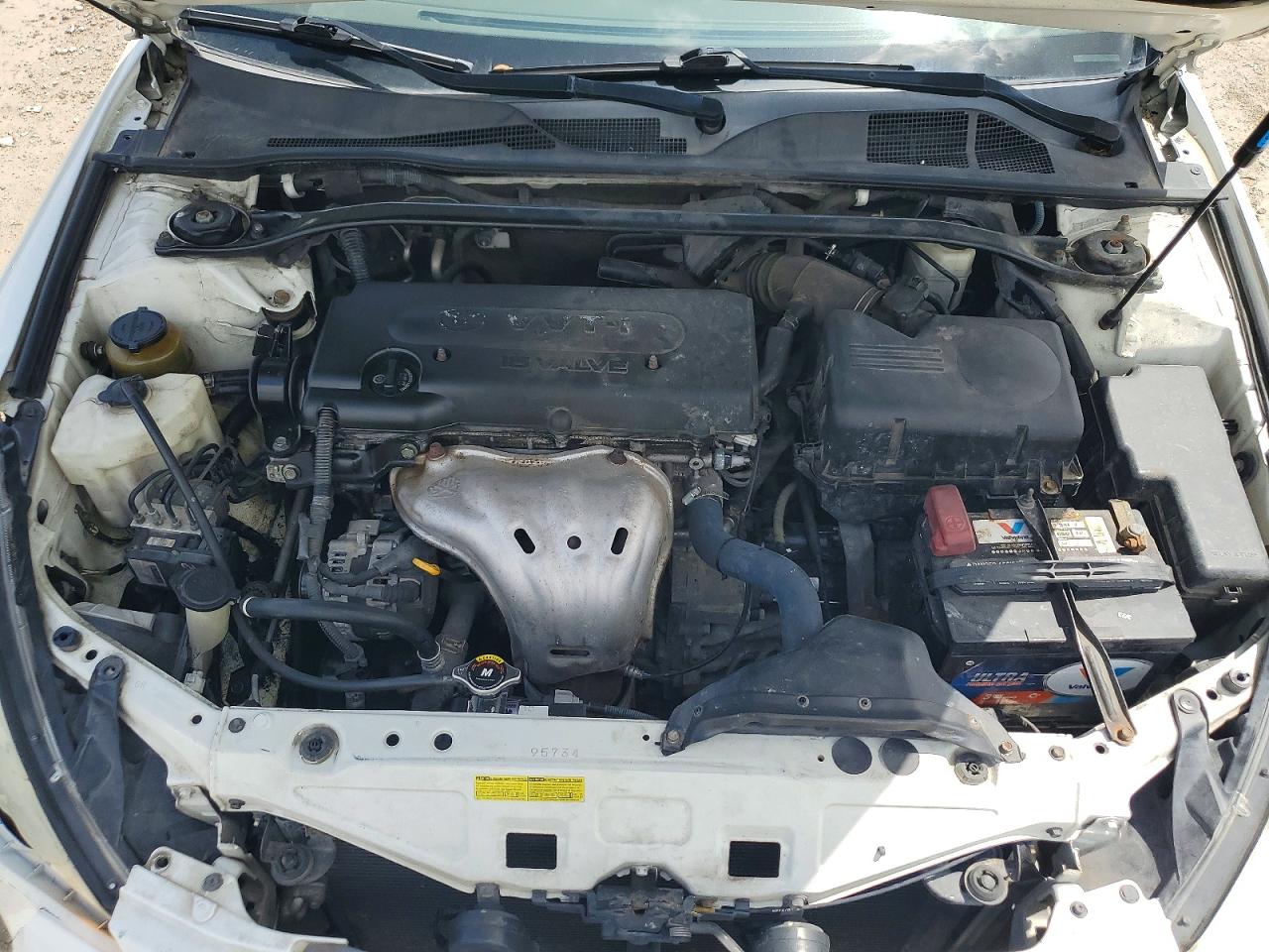 2008 Toyota Camry Solara Se White vin: 4T1CE30P28U765711