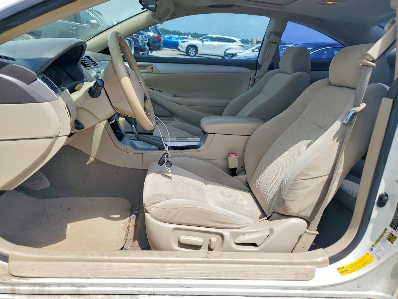 2008 Toyota Camry Solara Se White vin: 4T1CE30P28U765711