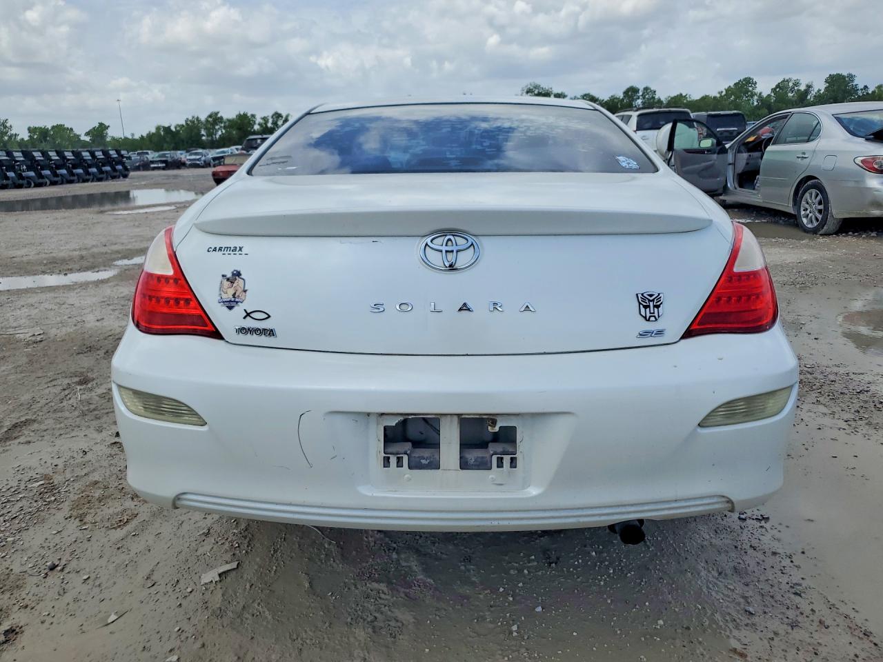 2008 Toyota Camry Solara Se White vin: 4T1CE30P28U765711