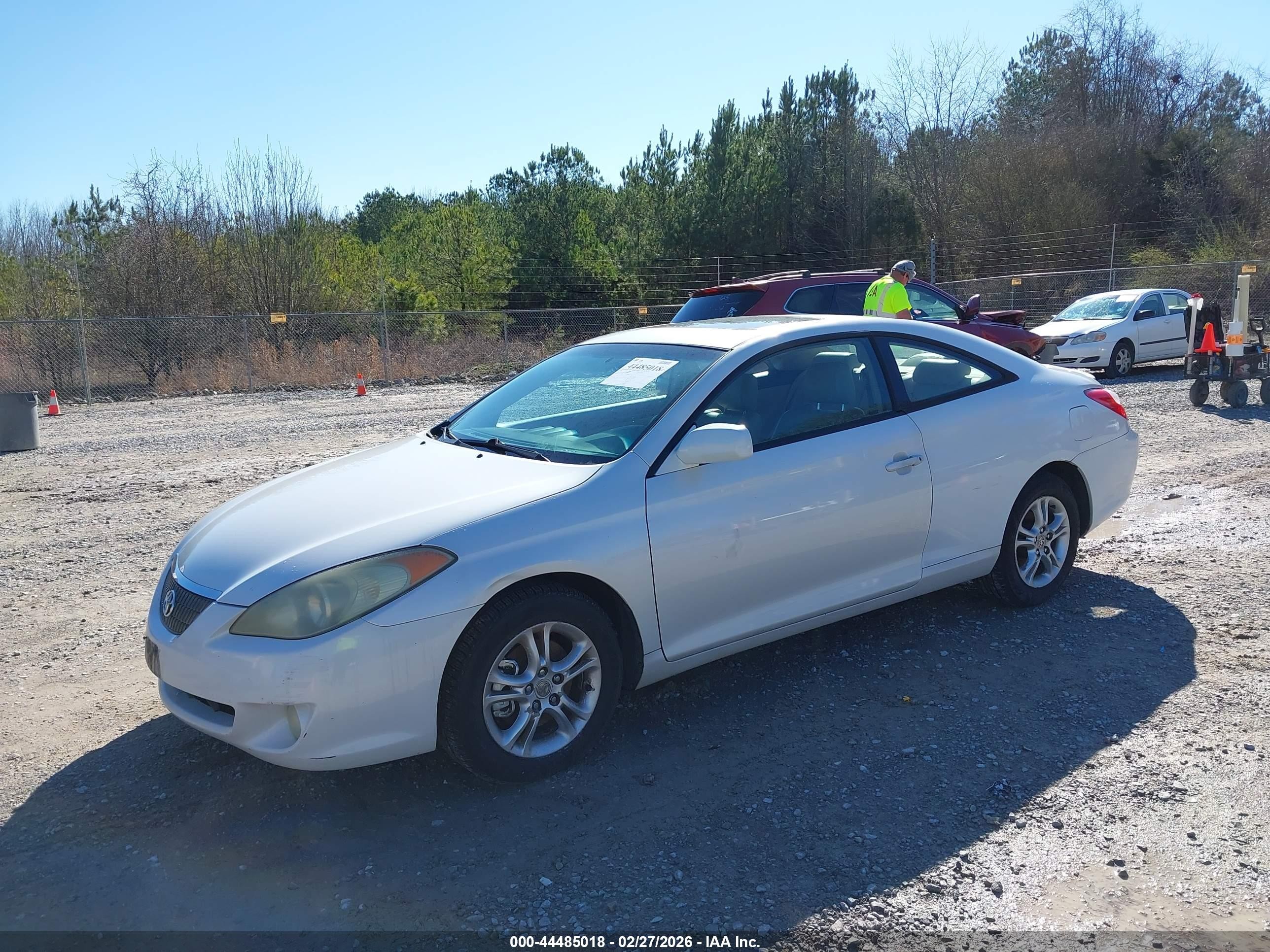 2006 Toyota Camry Solara Sle Белый vin: 4T1CE30P46U752617