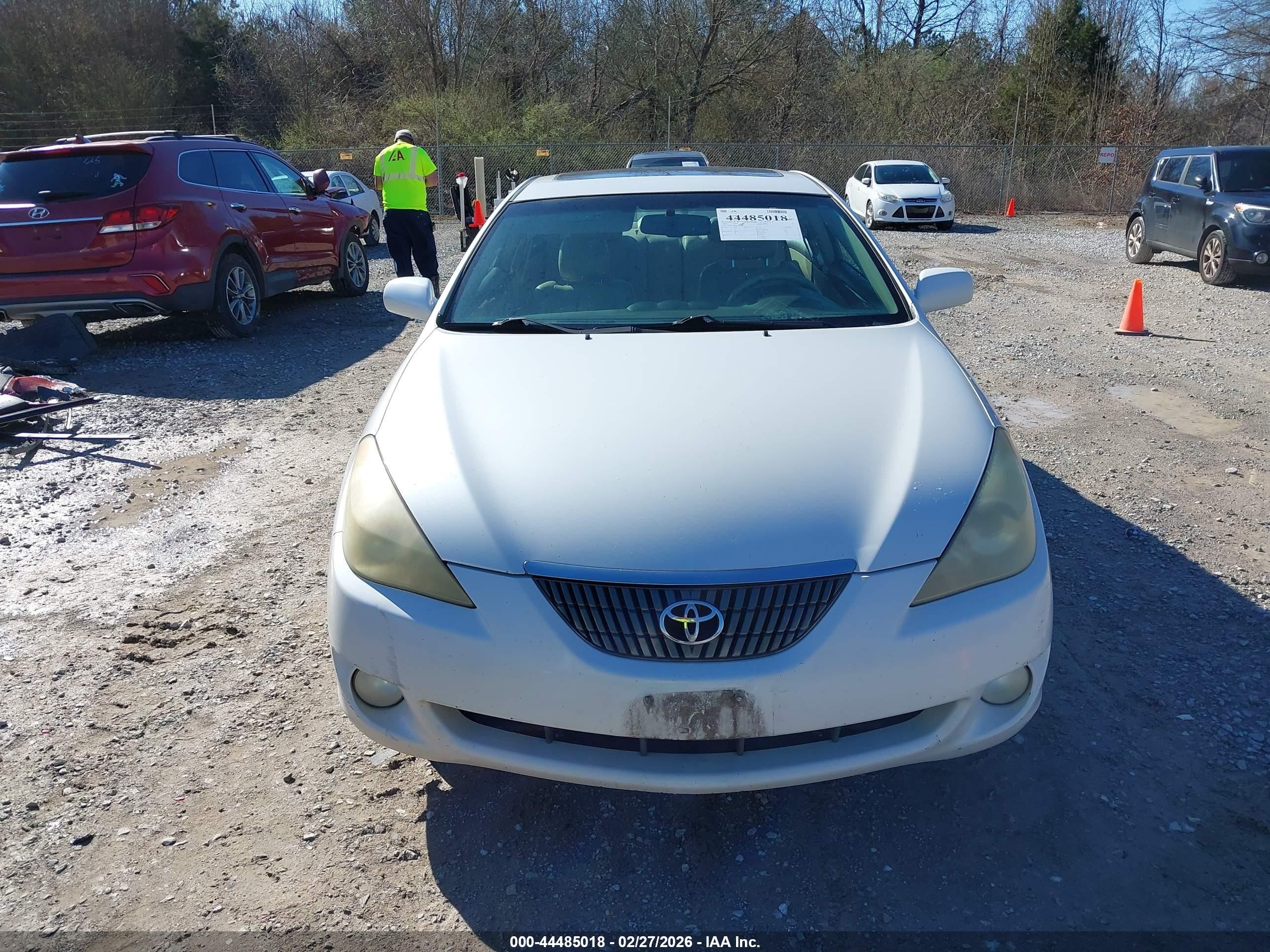 2006 Toyota Camry Solara Sle Белый vin: 4T1CE30P46U752617