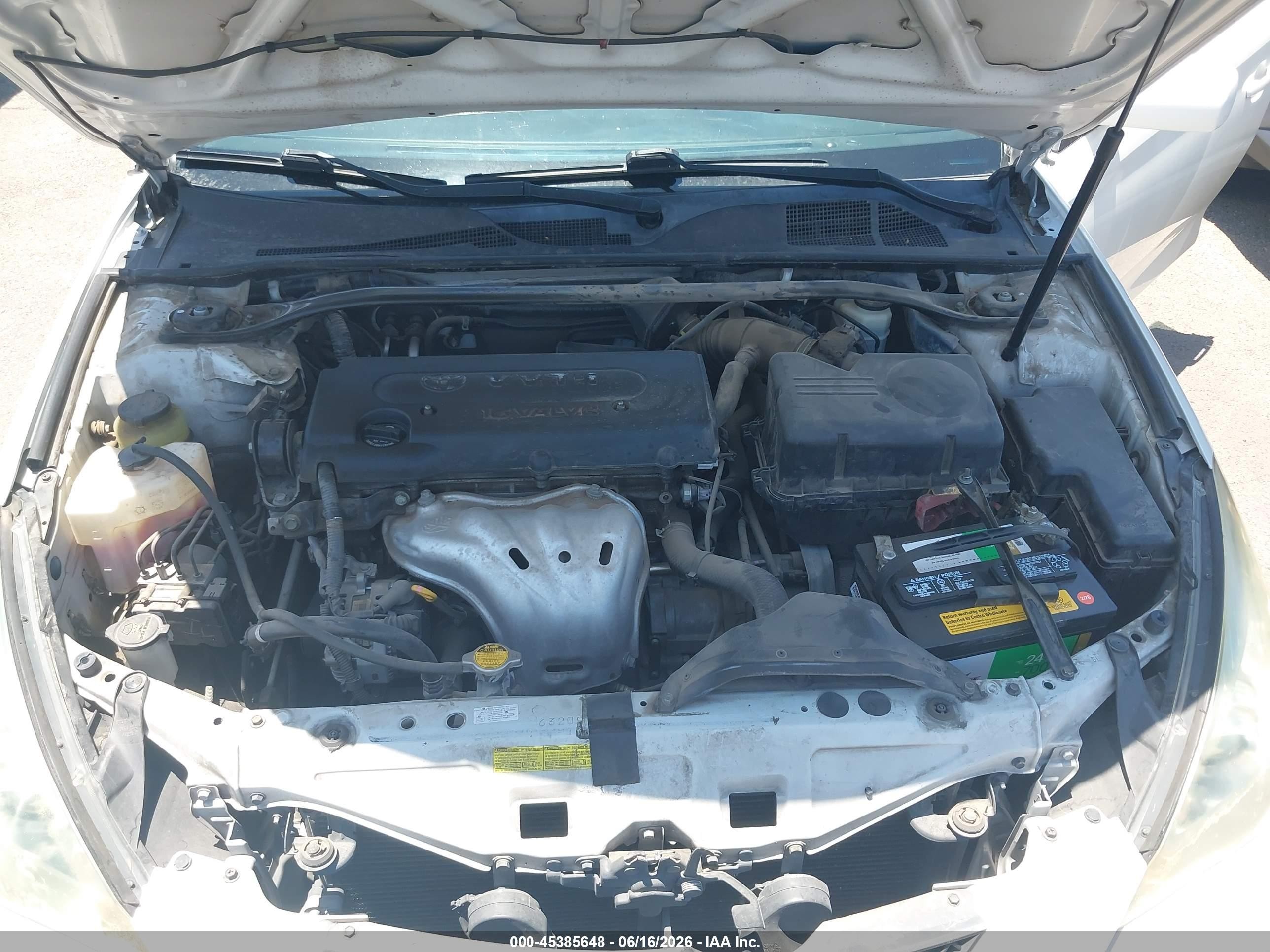 2007 Toyota Camry Solara Se White vin: 4T1CE30P47U755714