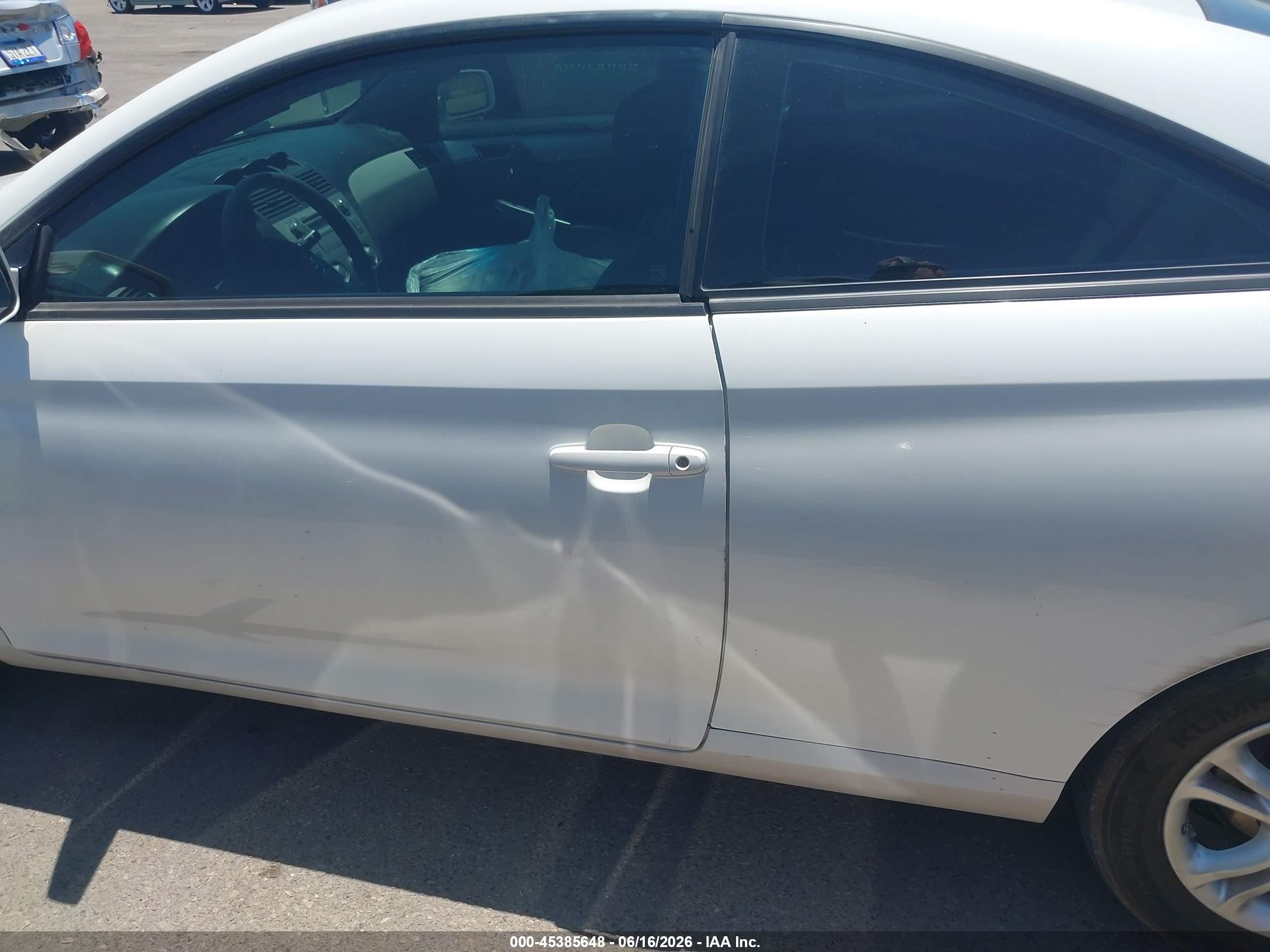 2007 Toyota Camry Solara Se White vin: 4T1CE30P47U755714