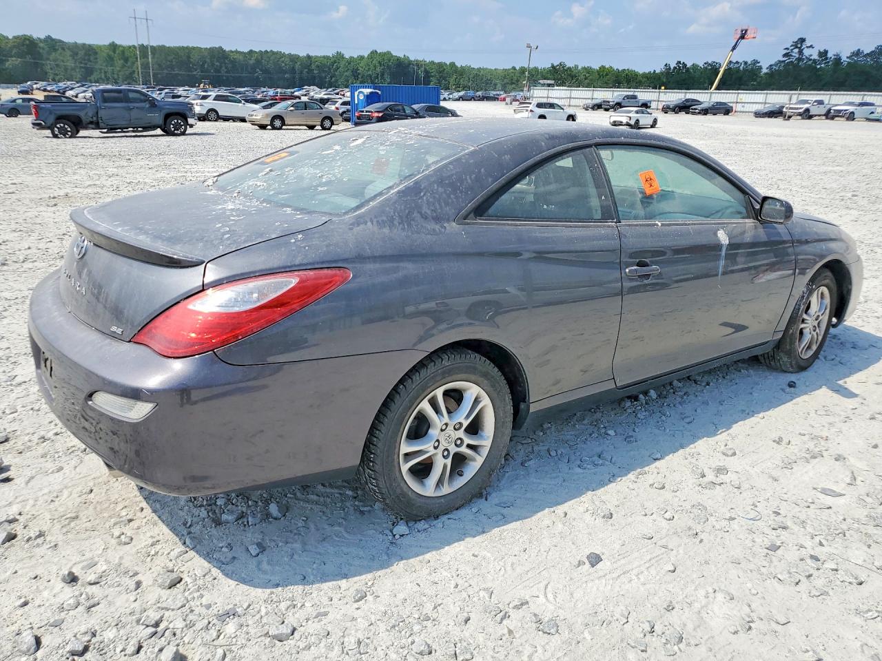 2007 Toyota Camry Solara Se Серый vin: 4T1CE30P47U758726
