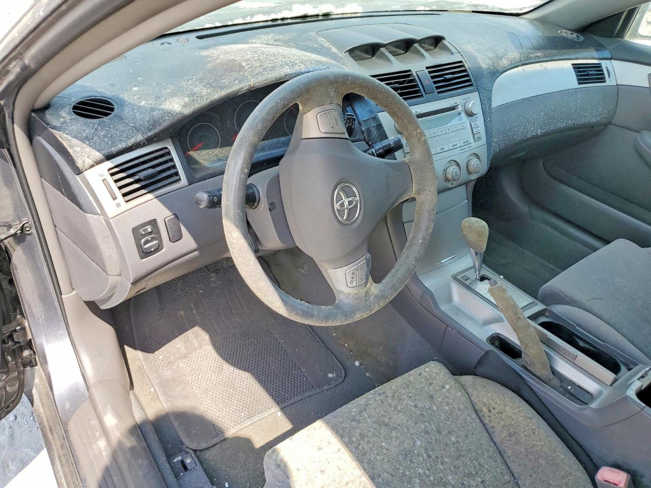2007 Toyota Camry Solara Se Серый vin: 4T1CE30P47U758726