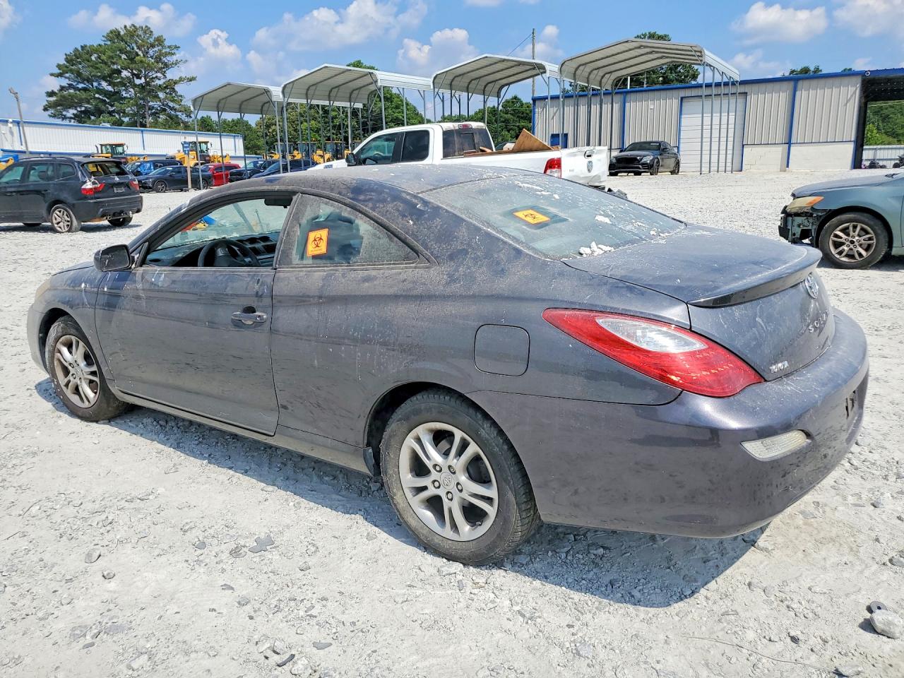 2007 Toyota Camry Solara Se Серый vin: 4T1CE30P47U758726