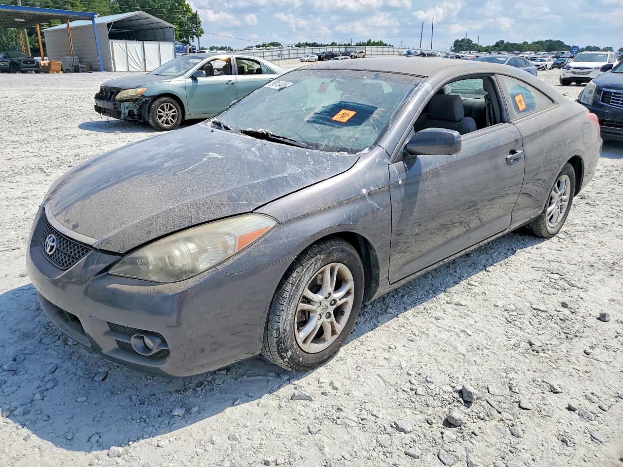 2007 Toyota Camry Solara Se Gray vin: 4T1CE30P47U758726