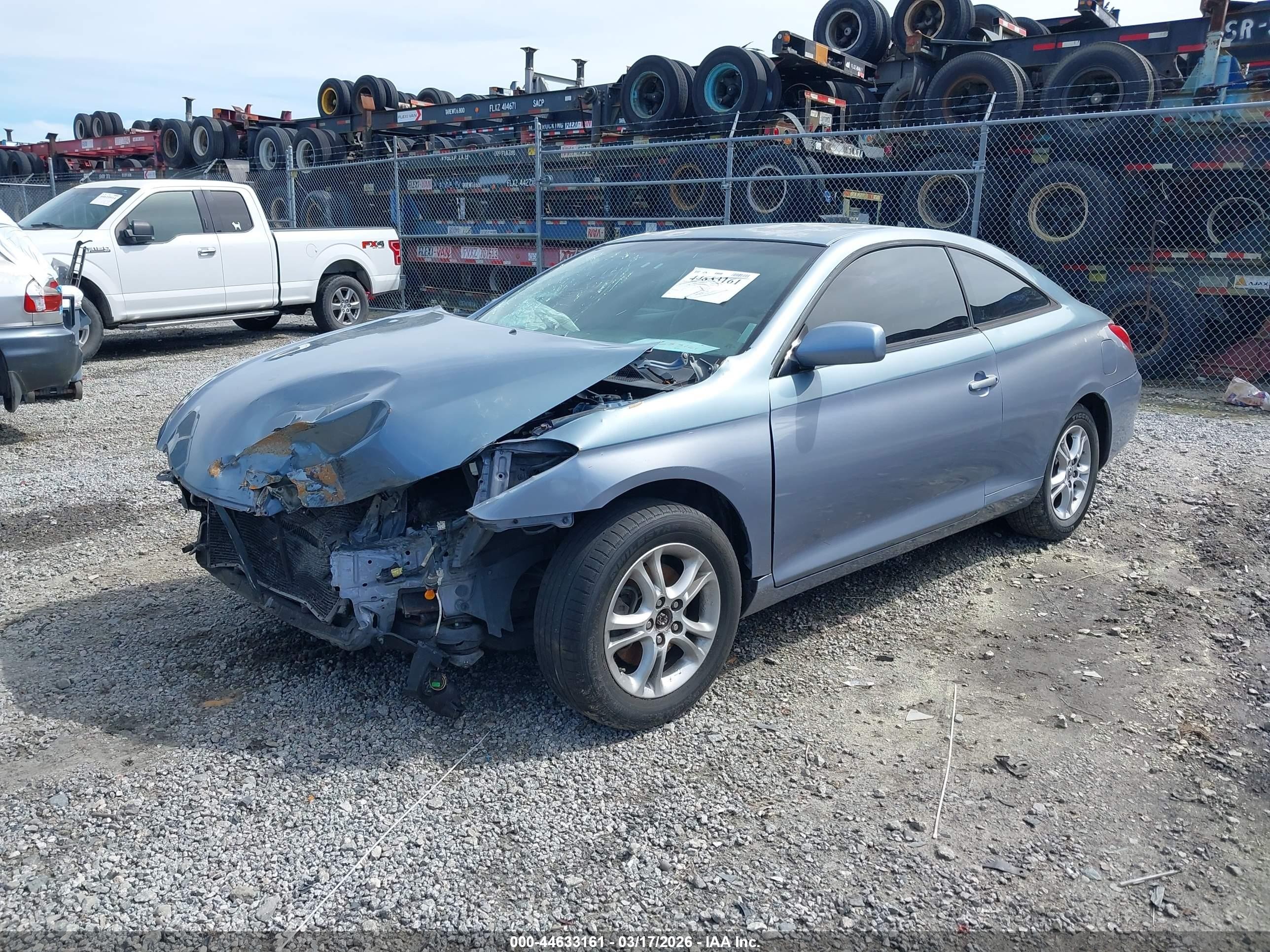 2008 Toyota Camry Solara Se Blue vin: 4T1CE30P48U762678