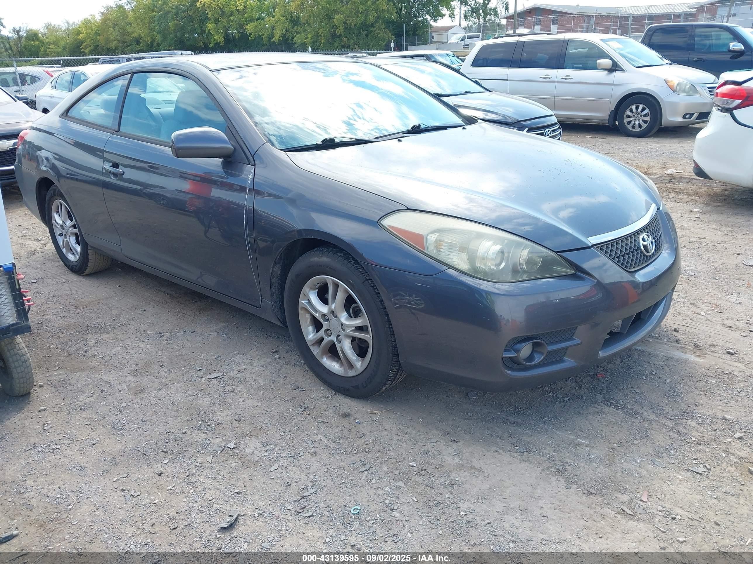 2008 Toyota Camry Solara Se Gray vin: 4T1CE30P48U762843