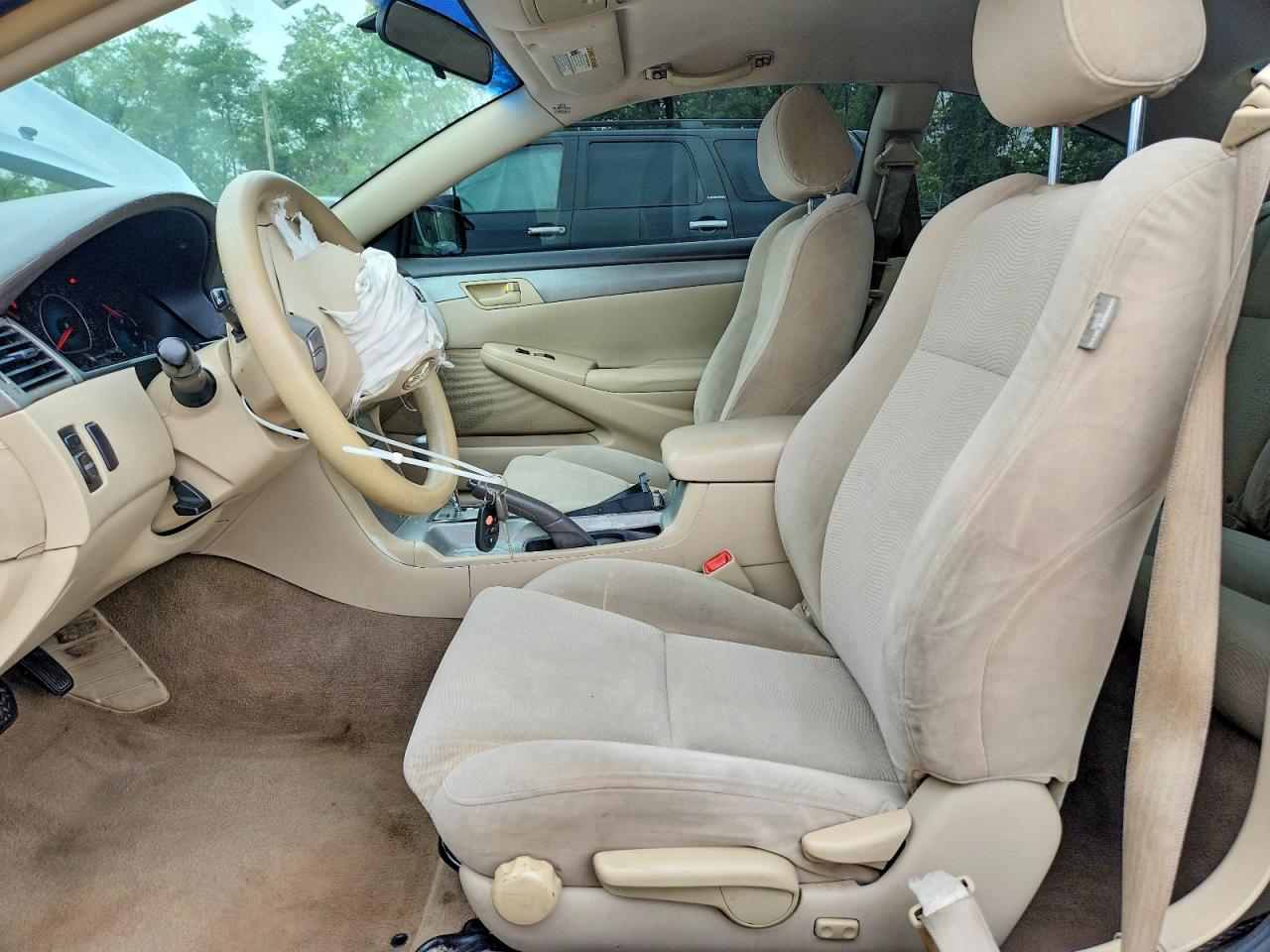2007 Toyota Camry Solara Se Blue vin: 4T1CE30P57U753387
