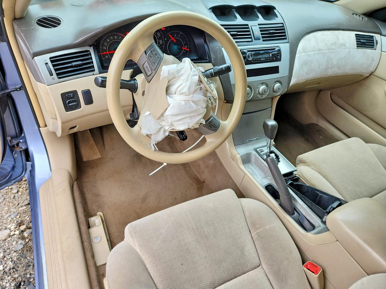 2007 Toyota Camry Solara Se Blue vin: 4T1CE30P57U753387
