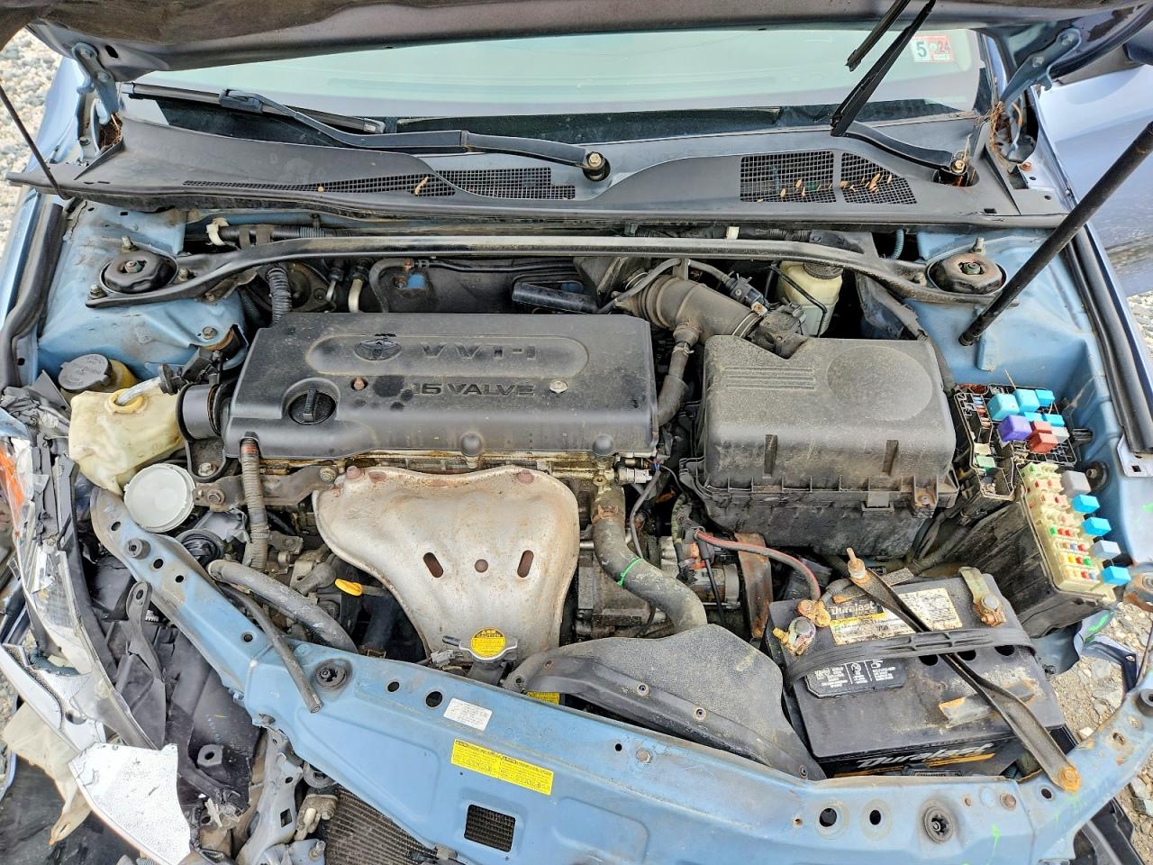 2007 Toyota Camry Solara Se Blue vin: 4T1CE30P57U753387