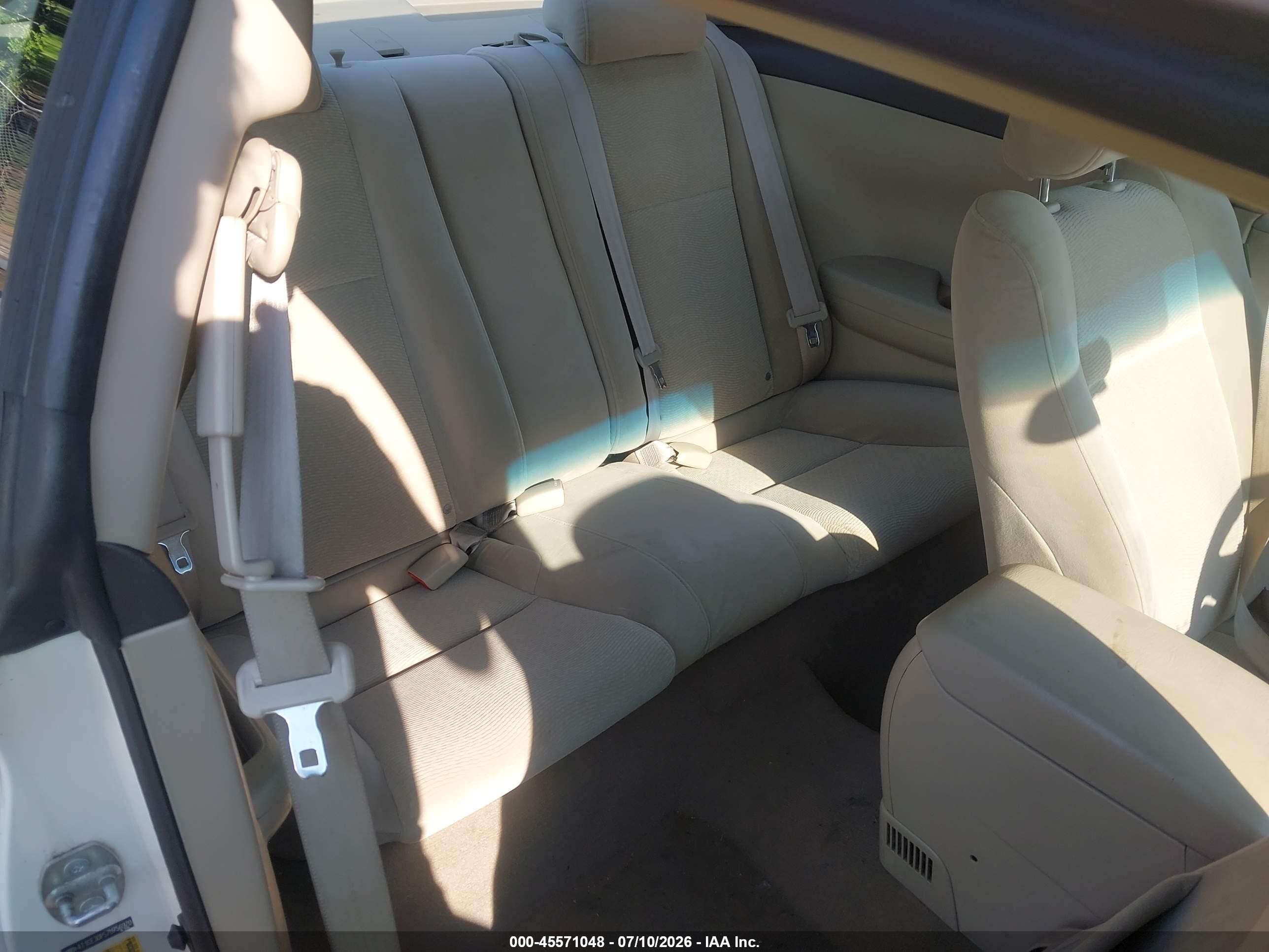 2007 Toyota Camry Solara Se White vin: 4T1CE30P57U756970