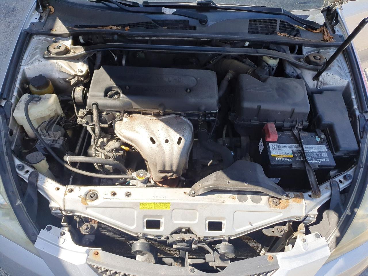 2008 Toyota Camry Solara Se Silver vin: 4T1CE30P58U766979