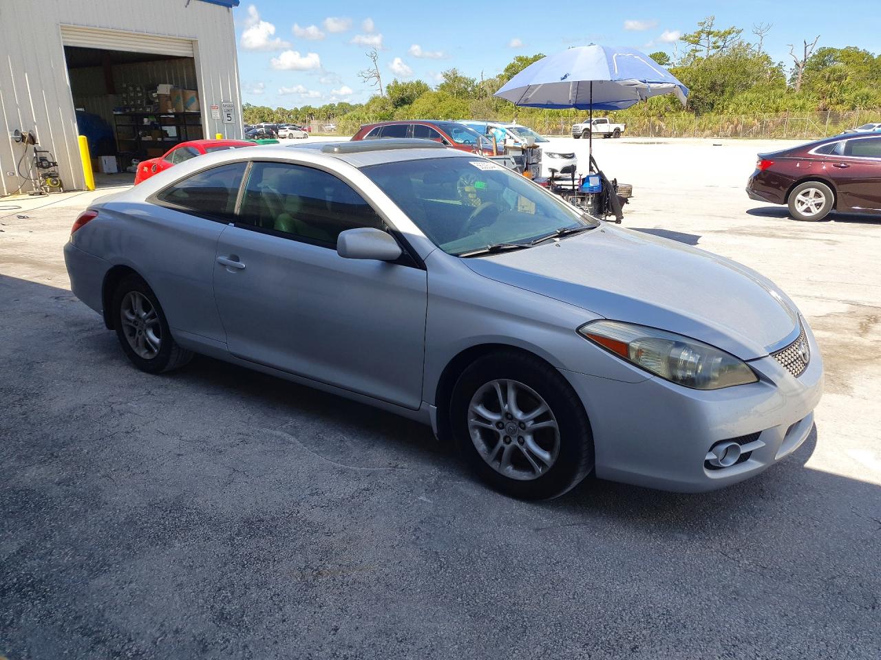 2008 Toyota Camry Solara Se Silver vin: 4T1CE30P58U766979