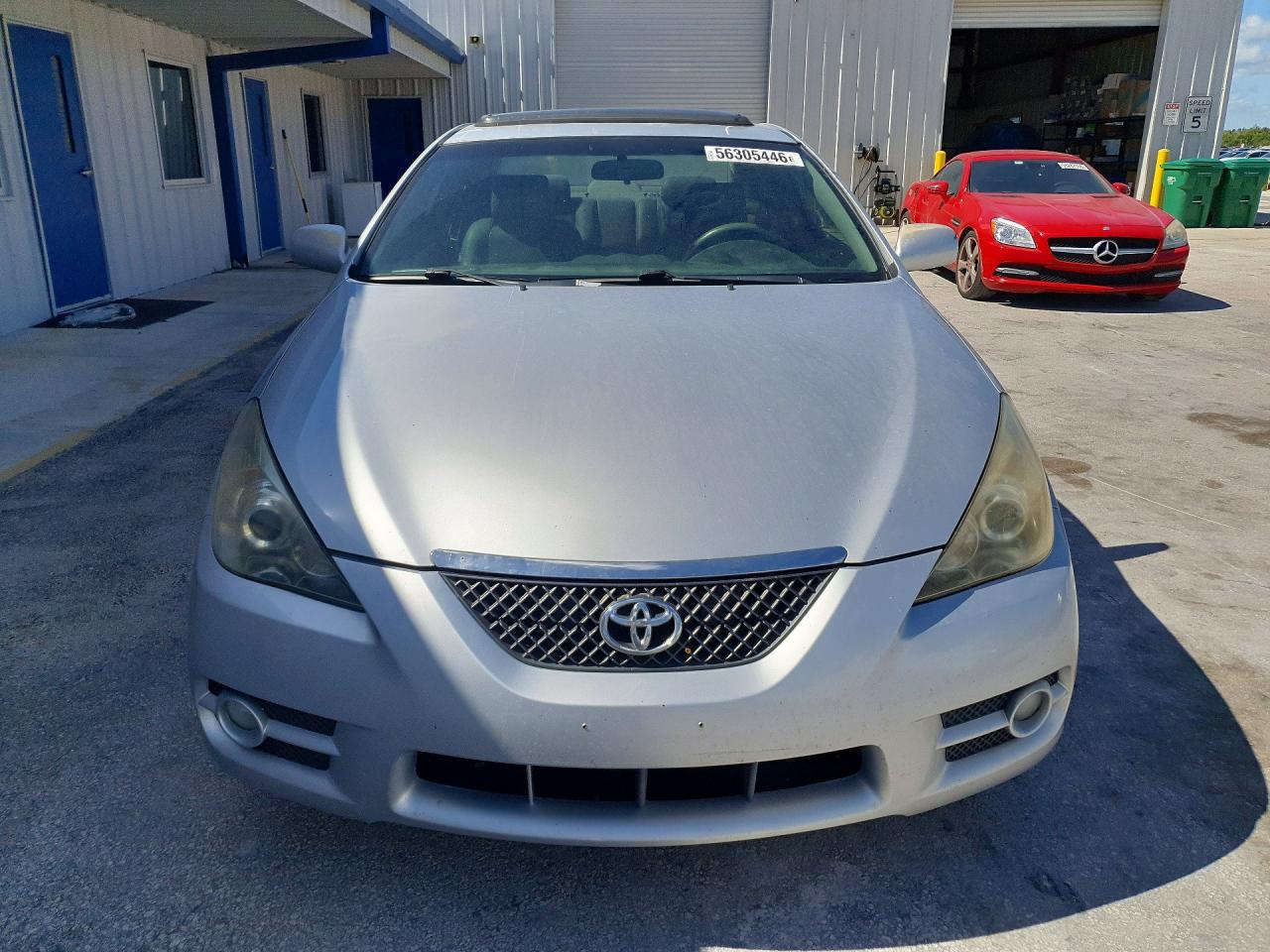 2008 Toyota Camry Solara Se Silver vin: 4T1CE30P58U766979