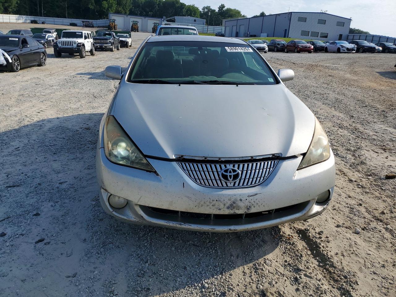 2004 Toyota Camry Solara Sle Silver vin: 4T1CE30P64U834409