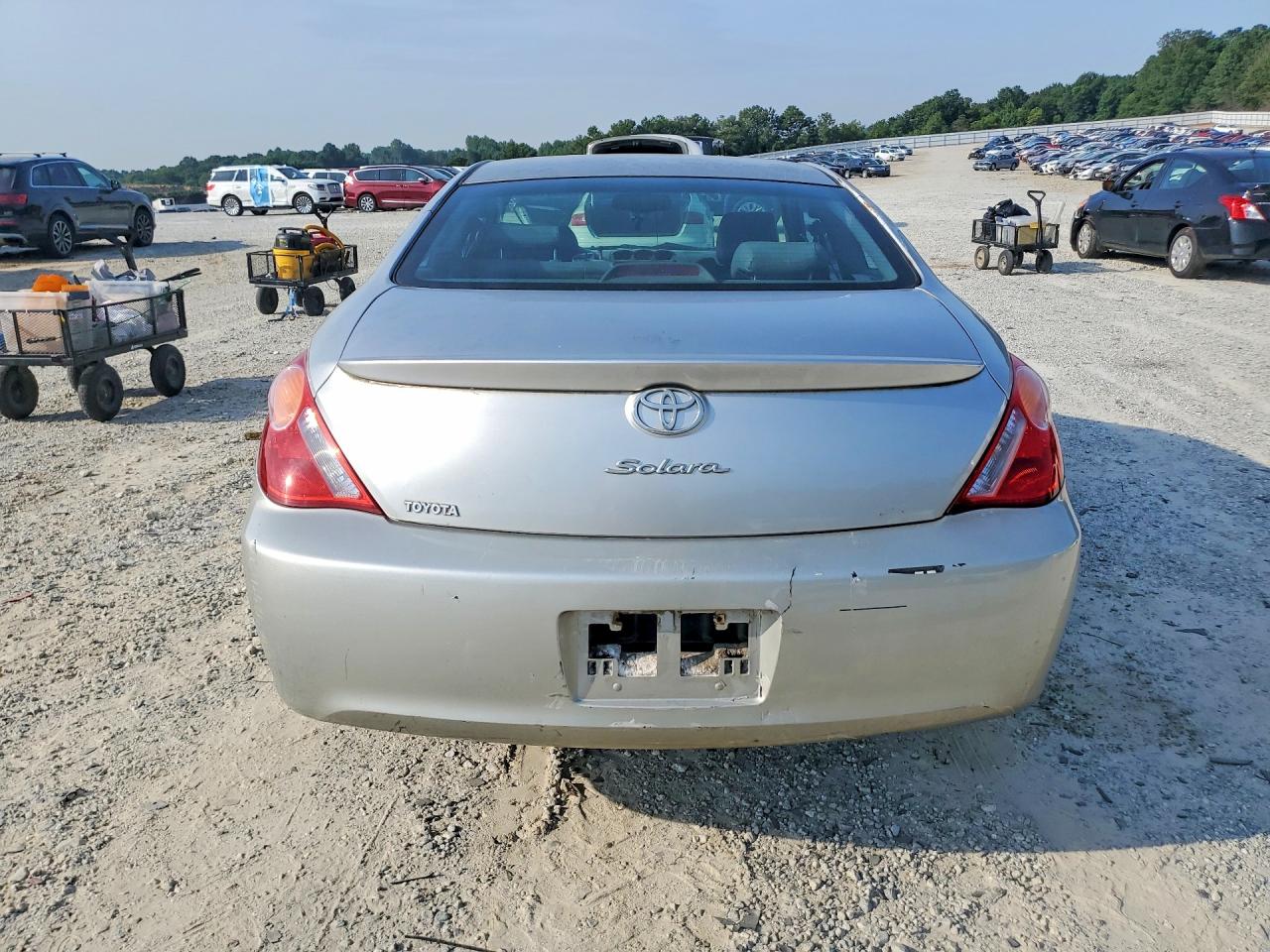 2004 Toyota Camry Solara Sle Silver vin: 4T1CE30P64U834409