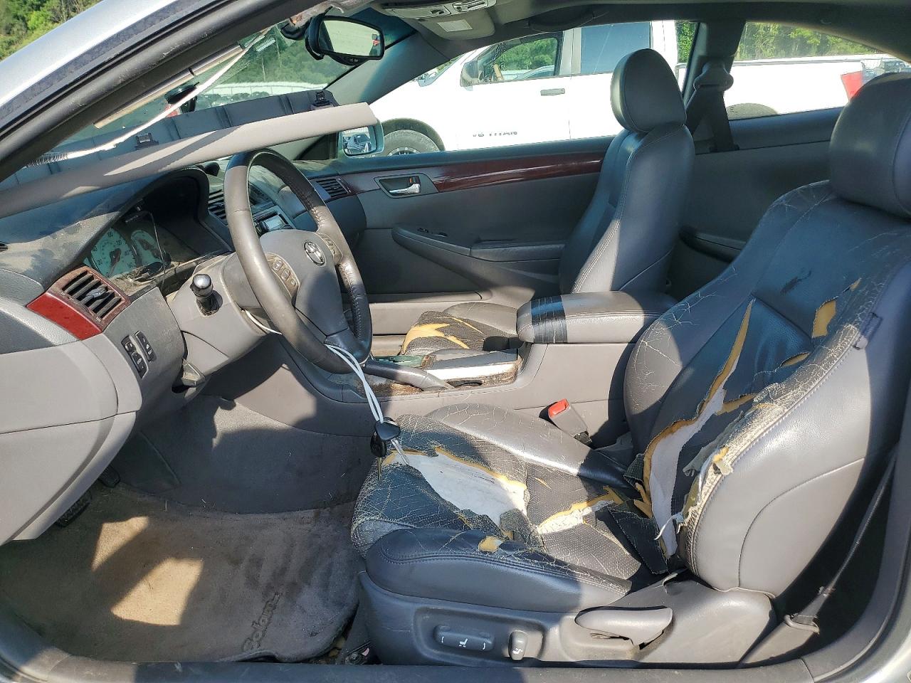 2004 Toyota Camry Solara Sle Silver vin: 4T1CE30P64U834409