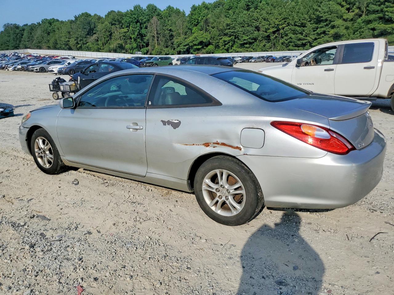 2004 Toyota Camry Solara Sle Silver vin: 4T1CE30P64U834409
