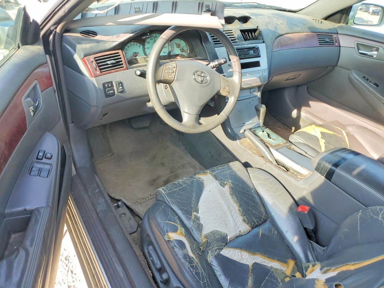 2004 Toyota Camry Solara Sle Silver vin: 4T1CE30P64U834409