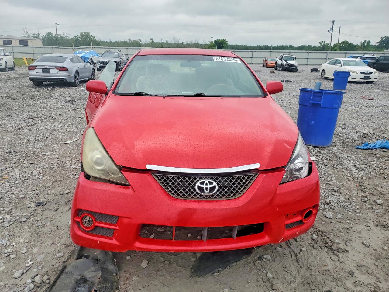 2008 Toyota Camry Solara Se Красный vin: 4T1CE30P68U762648