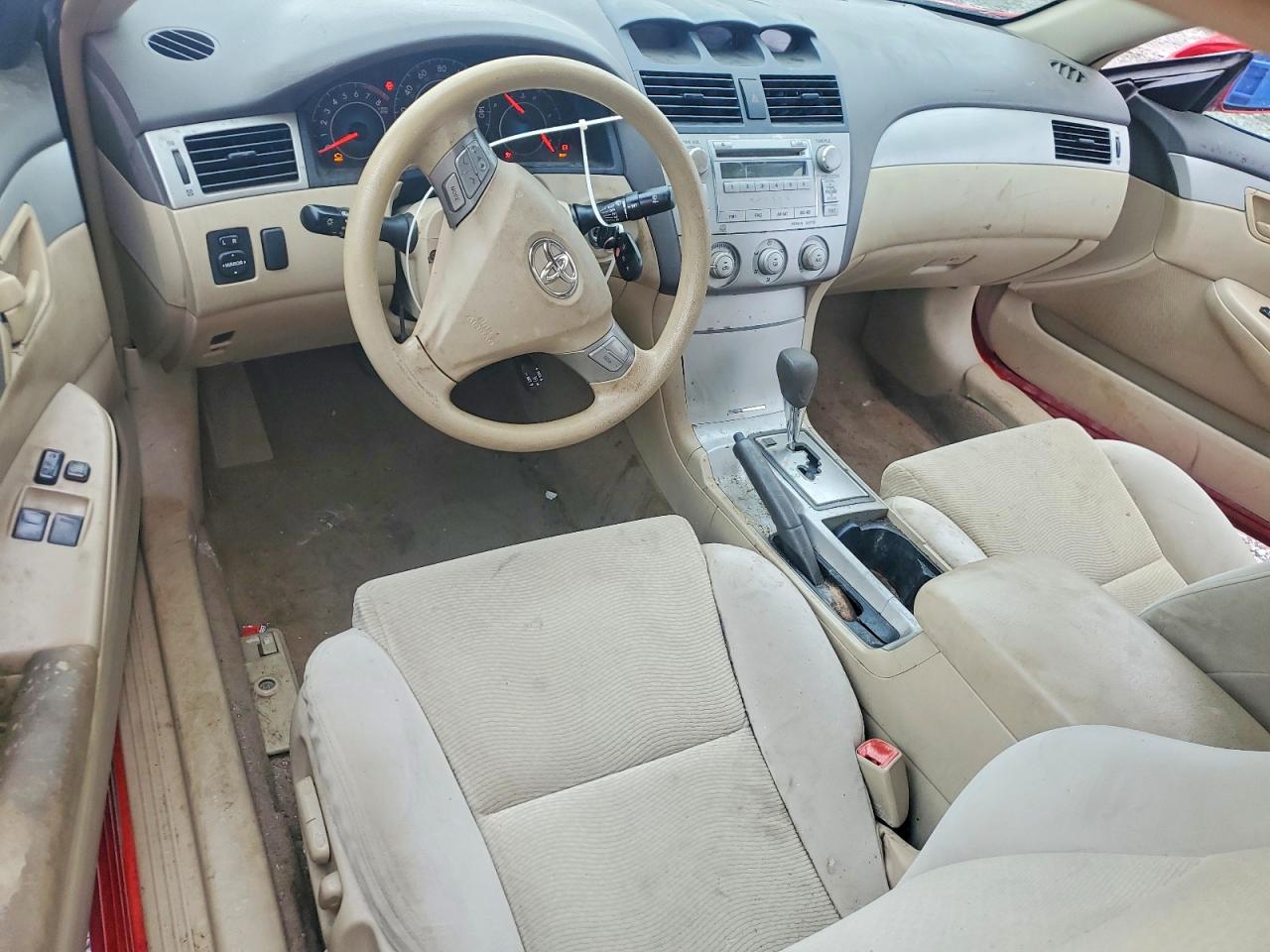 2008 Toyota Camry Solara Se Красный vin: 4T1CE30P68U762648