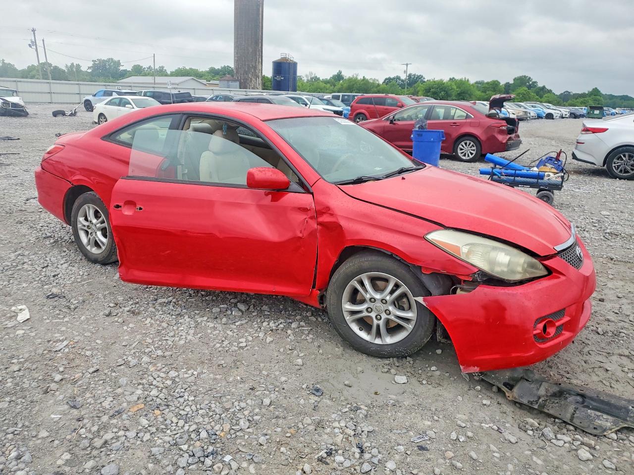 2008 Toyota Camry Solara Se Красный vin: 4T1CE30P68U762648