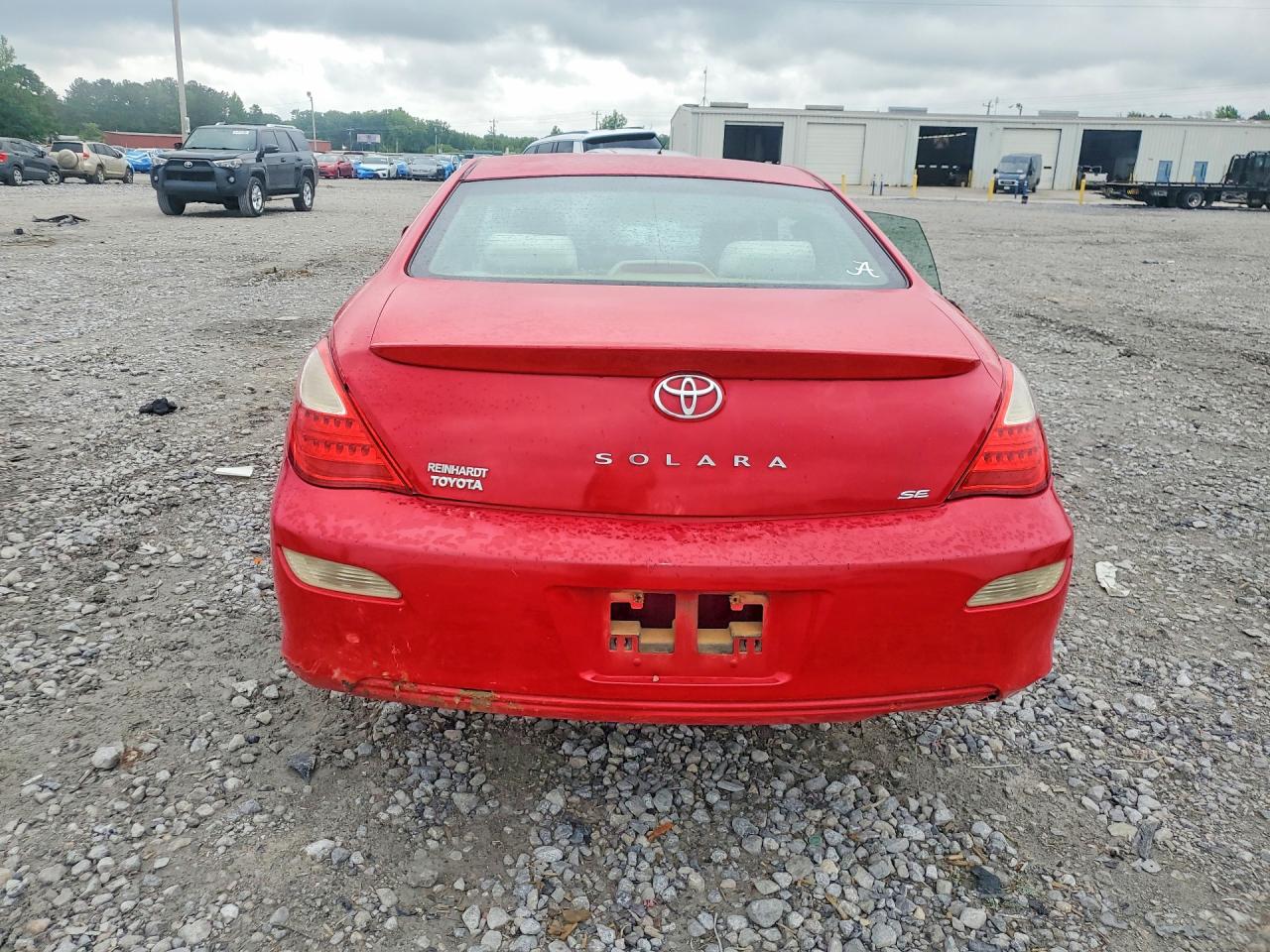 2008 Toyota Camry Solara Se Красный vin: 4T1CE30P68U762648