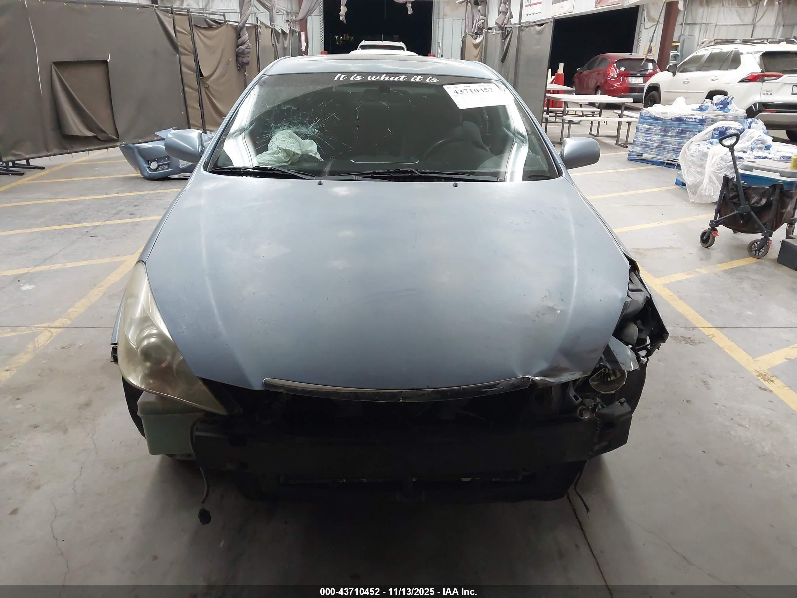 2008 Toyota Camry Solara Se Blue vin: 4T1CE30P68U763346