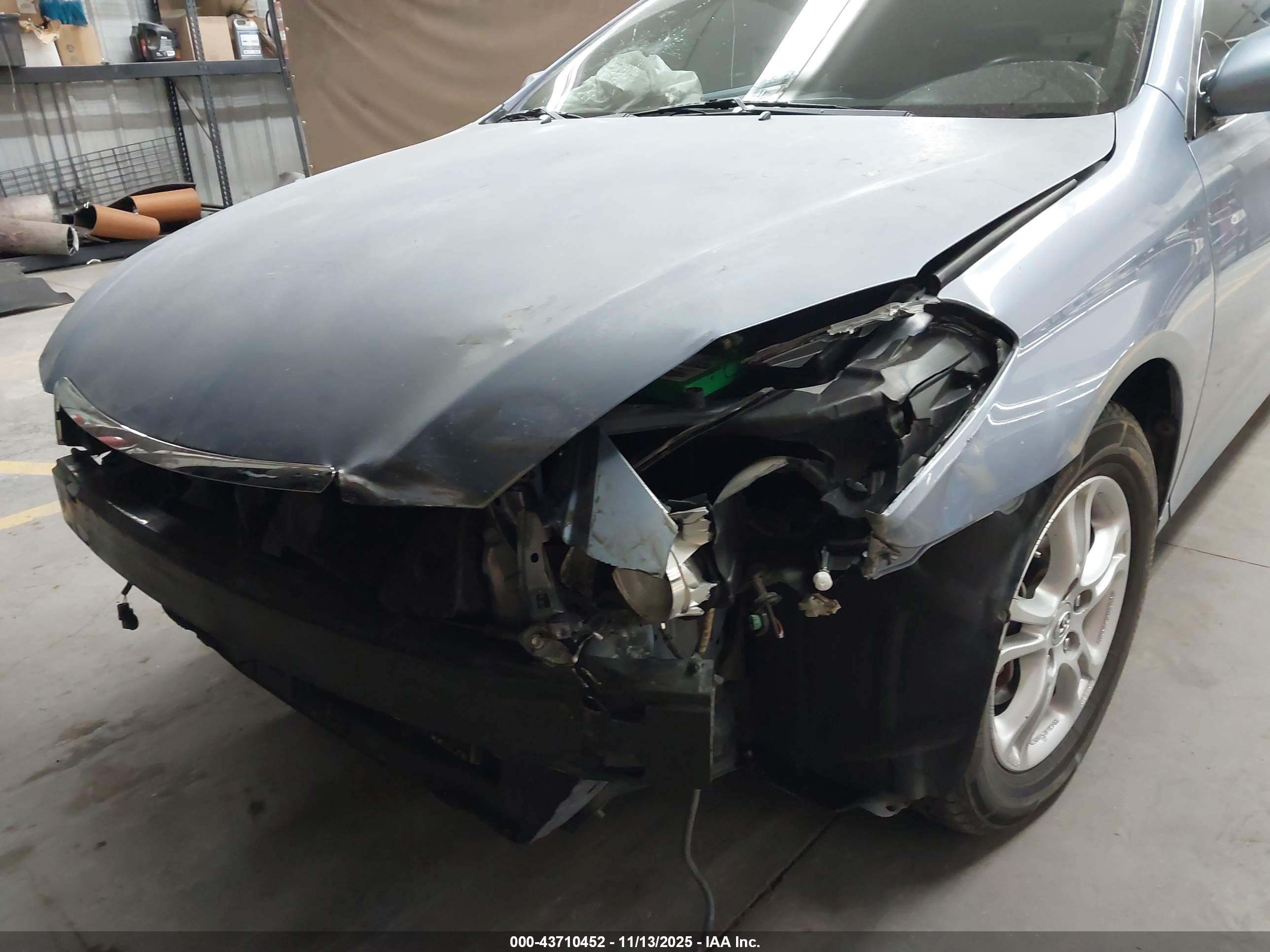2008 Toyota Camry Solara Se Blue vin: 4T1CE30P68U763346
