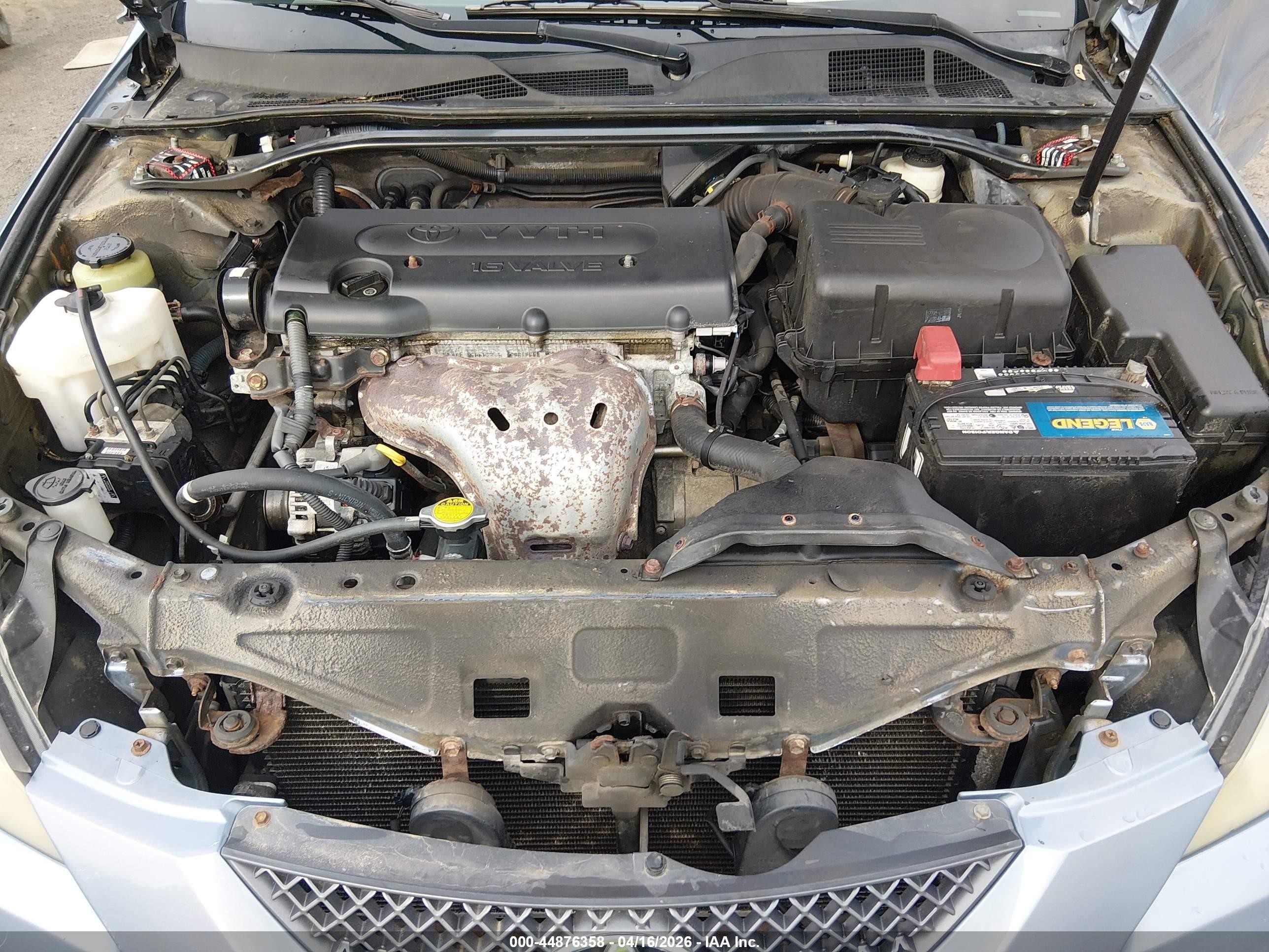 2008 Toyota Camry Solara Se Light Blue vin: 4T1CE30P68U767090