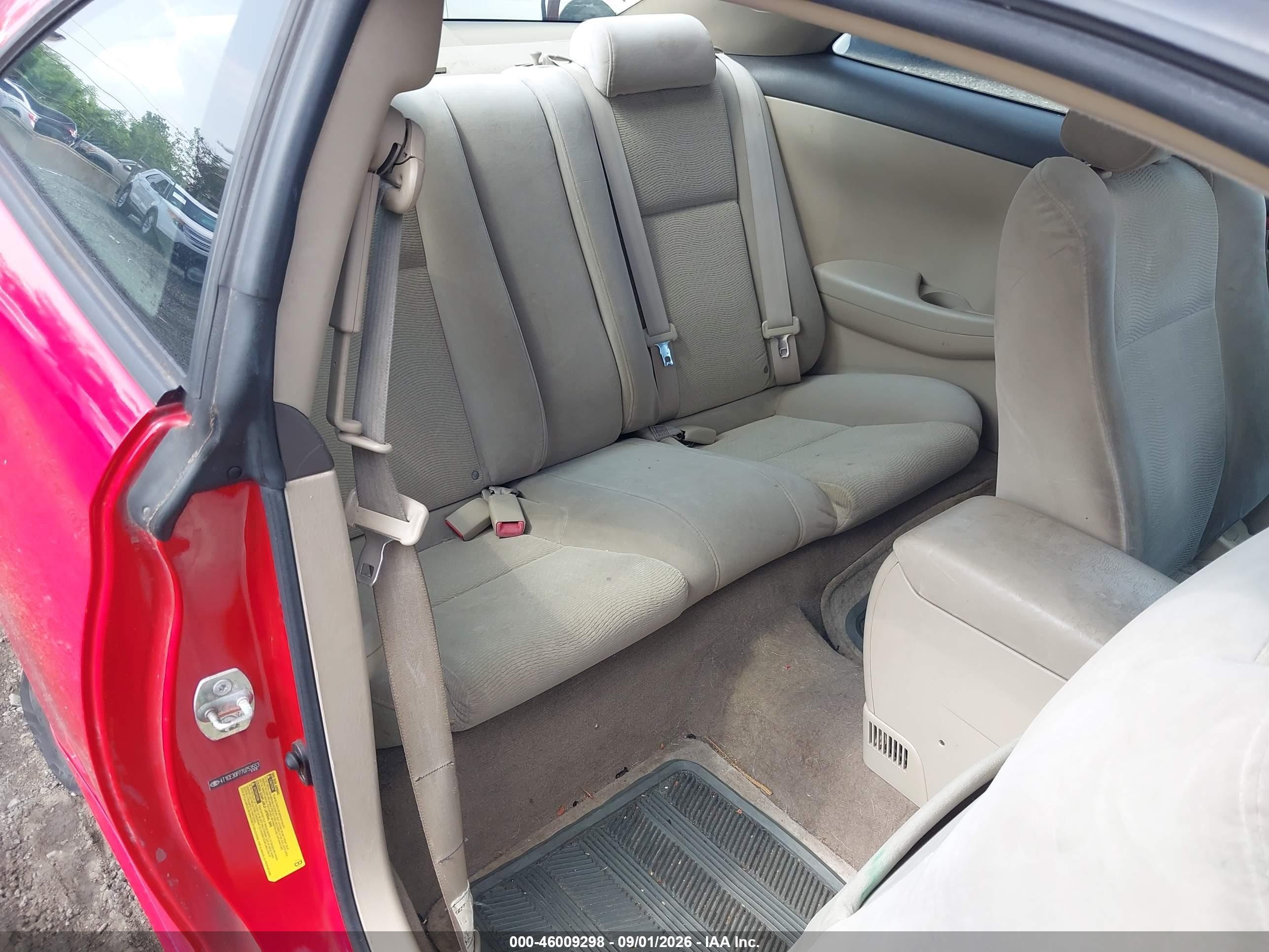 2007 Toyota Camry Solara Sle Red vin: 4T1CE30P77U753553
