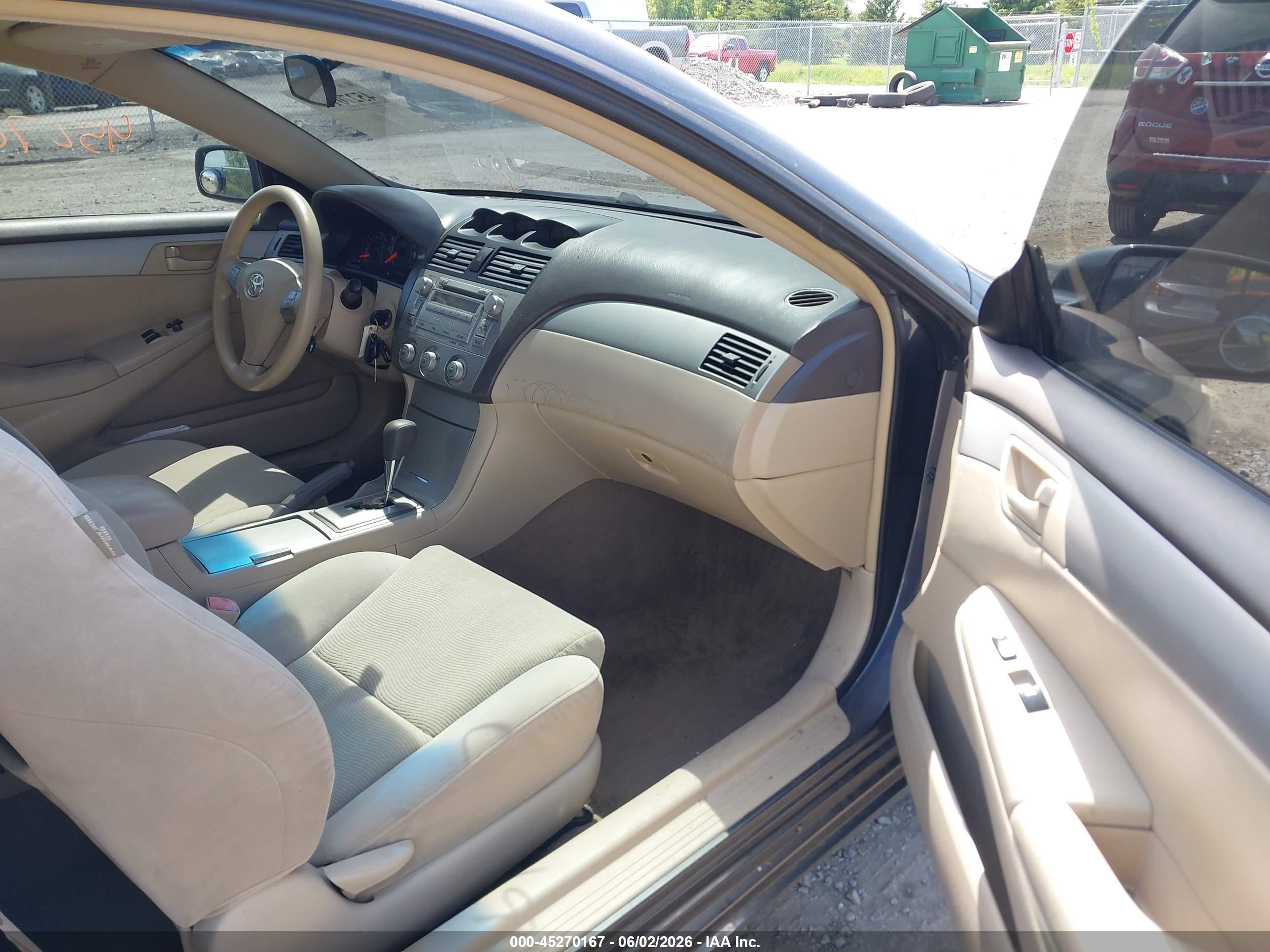 2008 Toyota Camry Solara Se Gray vin: 4T1CE30P78U764862