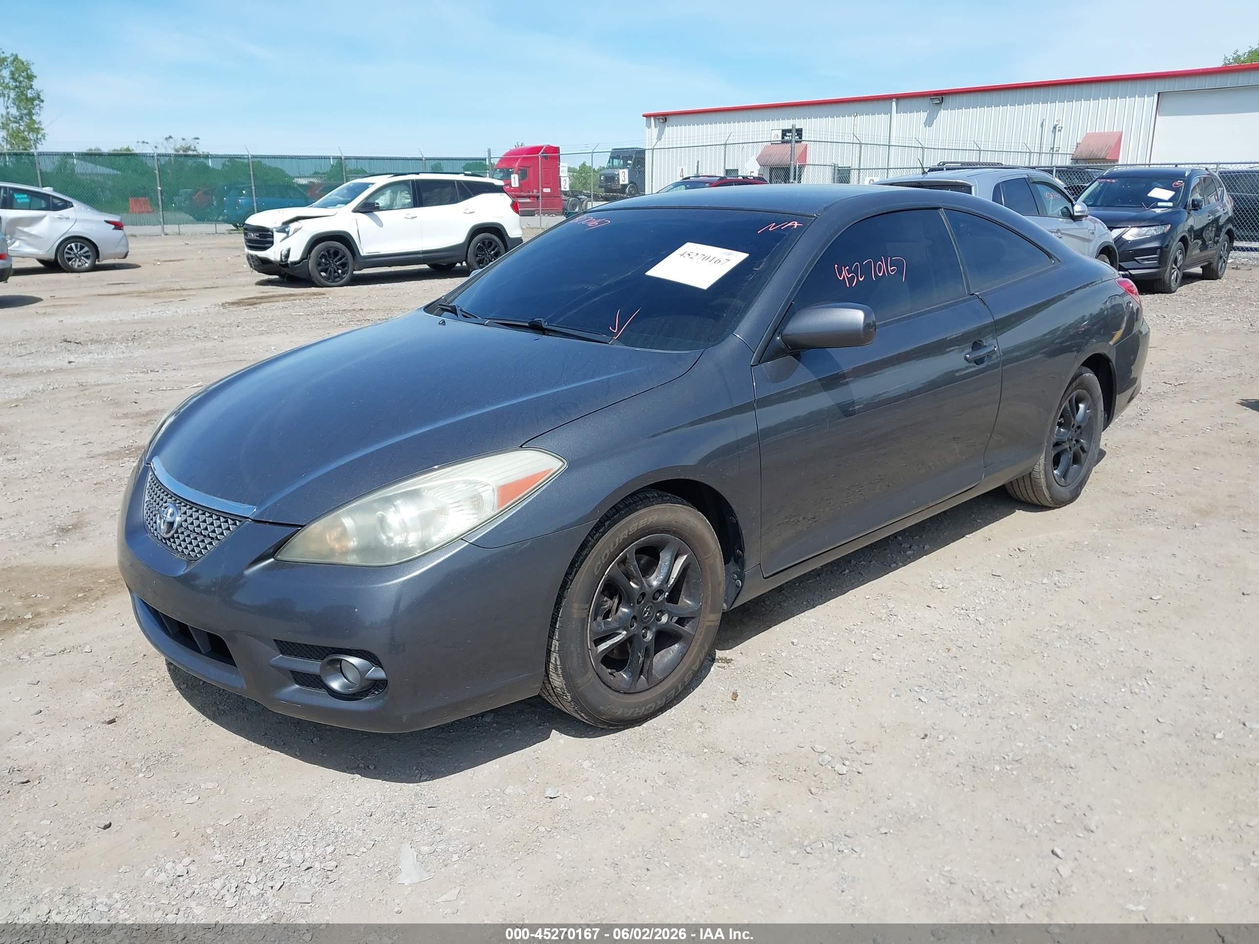 2008 Toyota Camry Solara Se Gray vin: 4T1CE30P78U764862