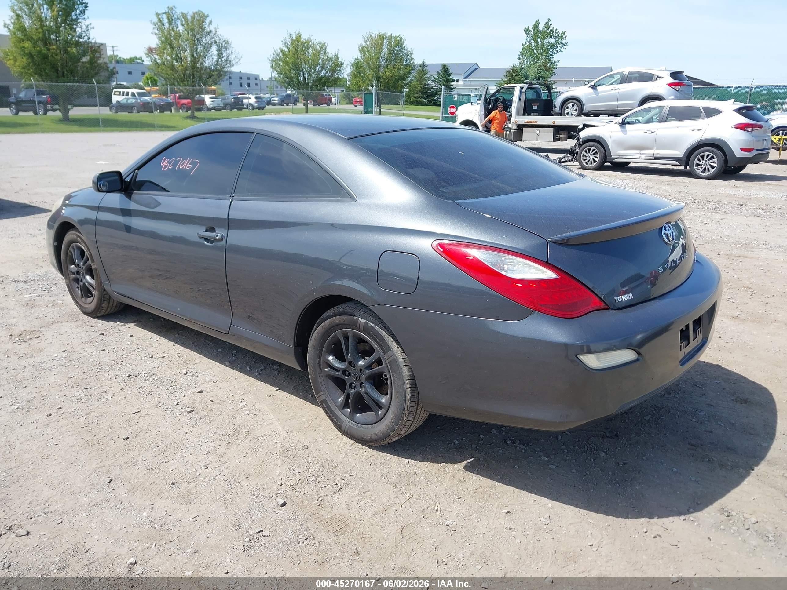 2008 Toyota Camry Solara Se Gray vin: 4T1CE30P78U764862